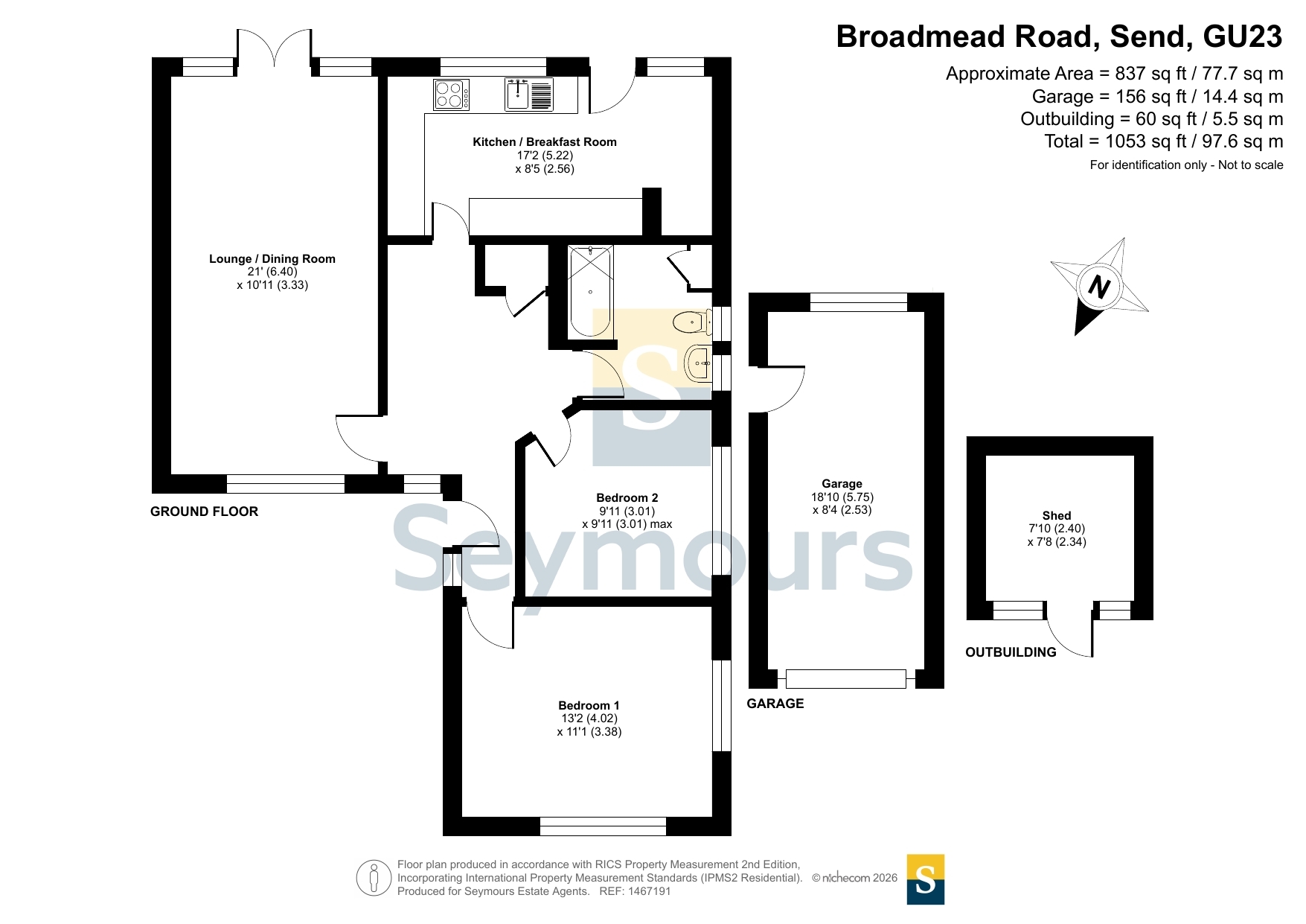 Harlequin,, Broadmead Road, Surrey floorplan