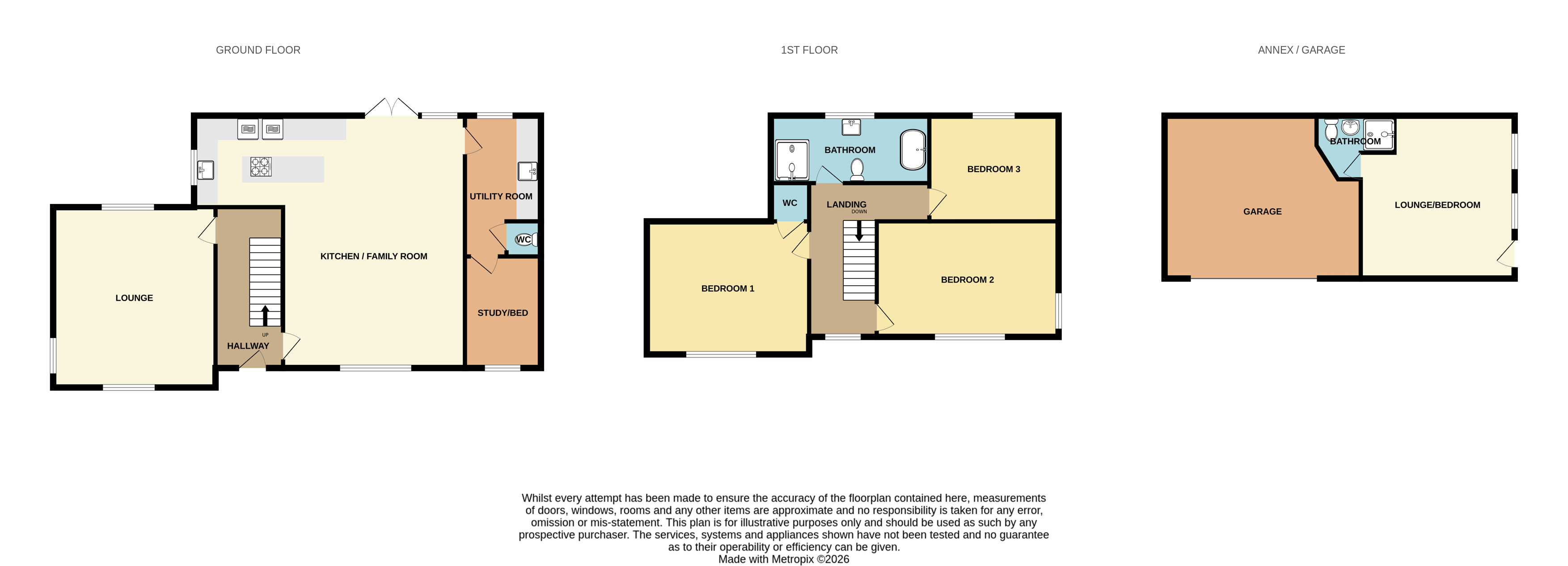 352, St. Annes Road, Blackpool floorplan