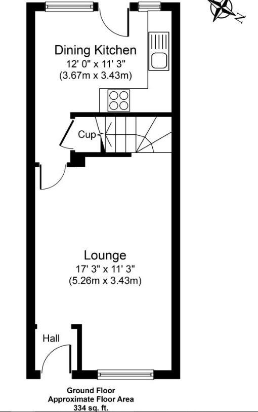 Field Avenue, Thorpe Willoughby, Selby YO8, 2 bedroom terraced house for sale 61536871