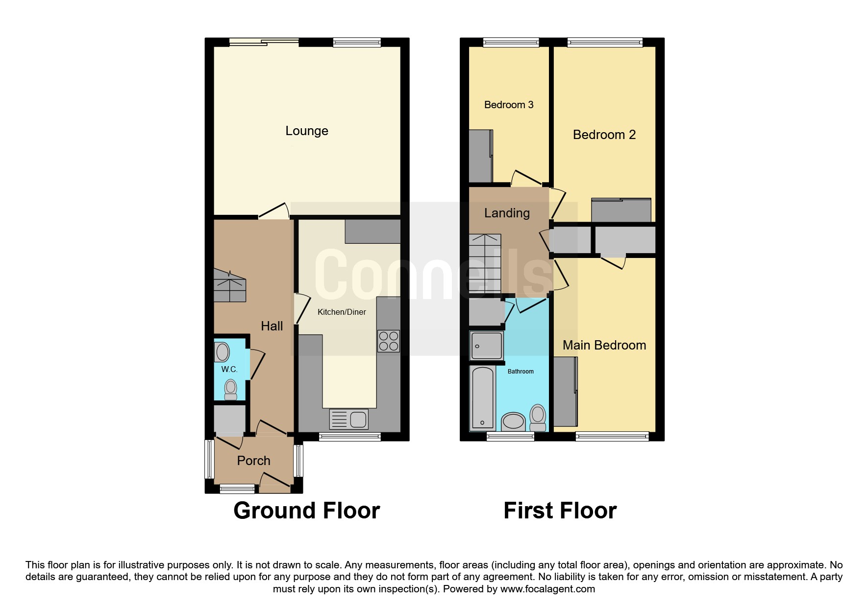 26, Tulla Court, Milton Keynes floorplan