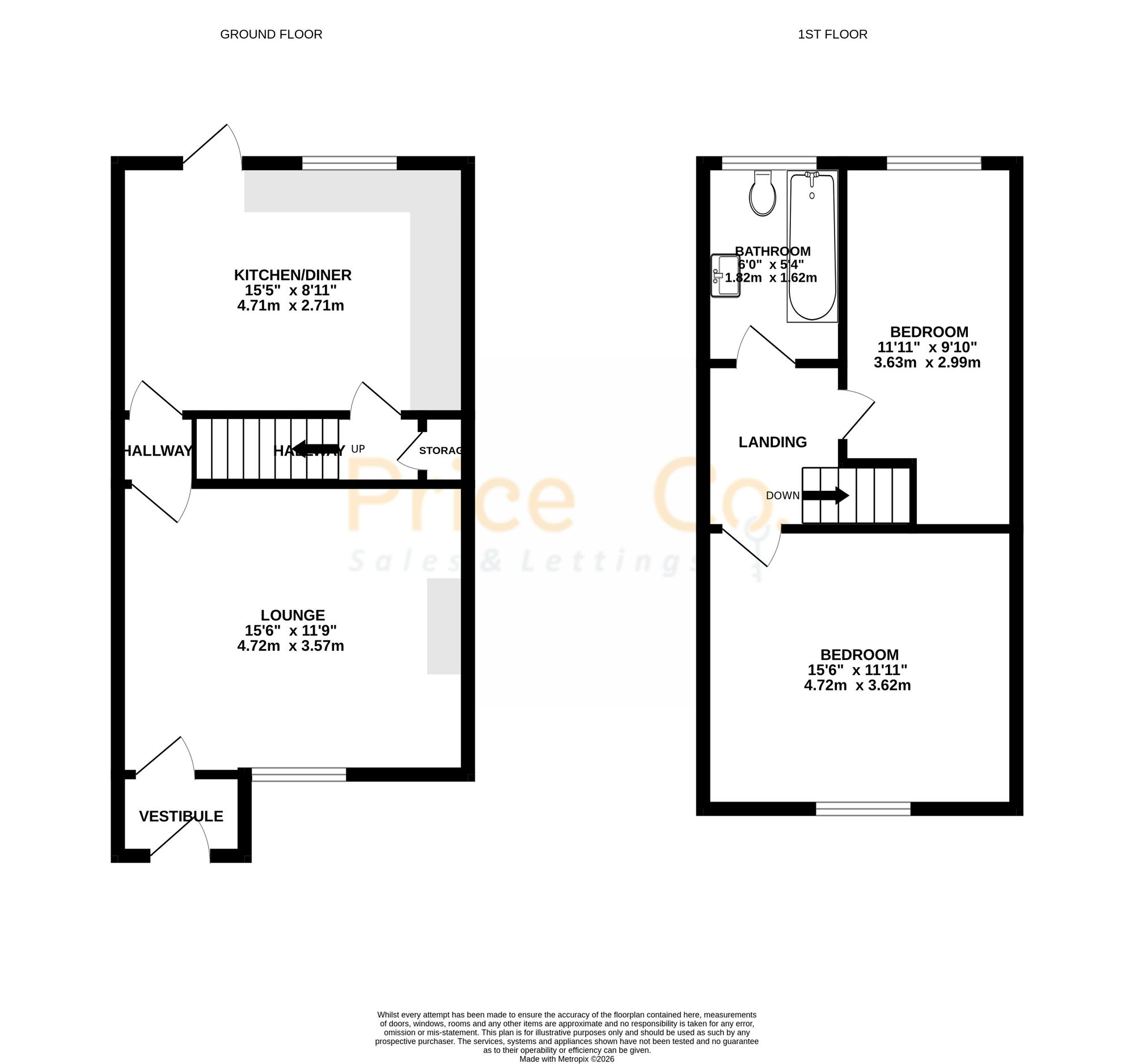 137 Church Street, Bolton floorplan