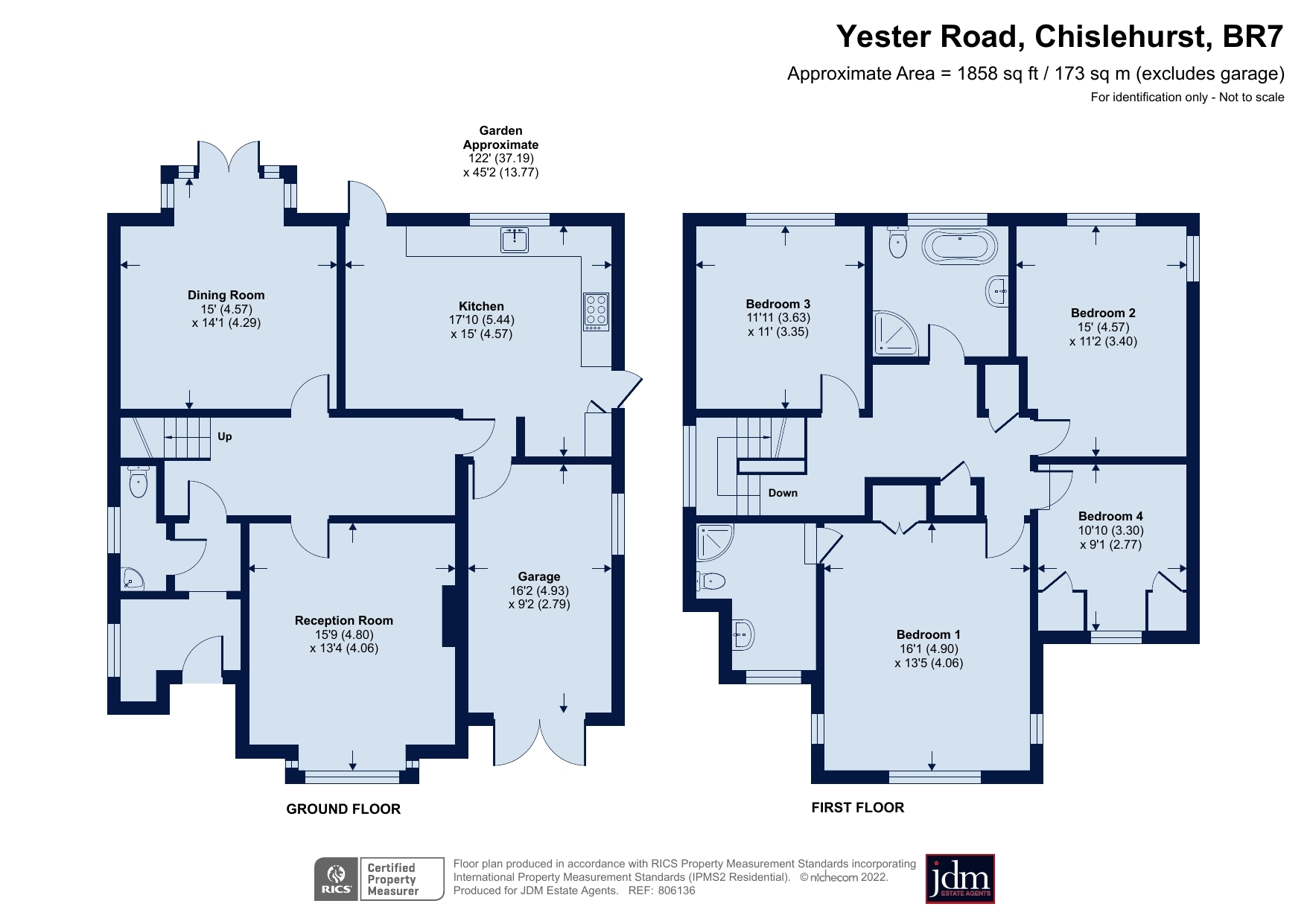 Yester Road, Chislehurst, Kent BR7, 4 bedroom detached house for sale
