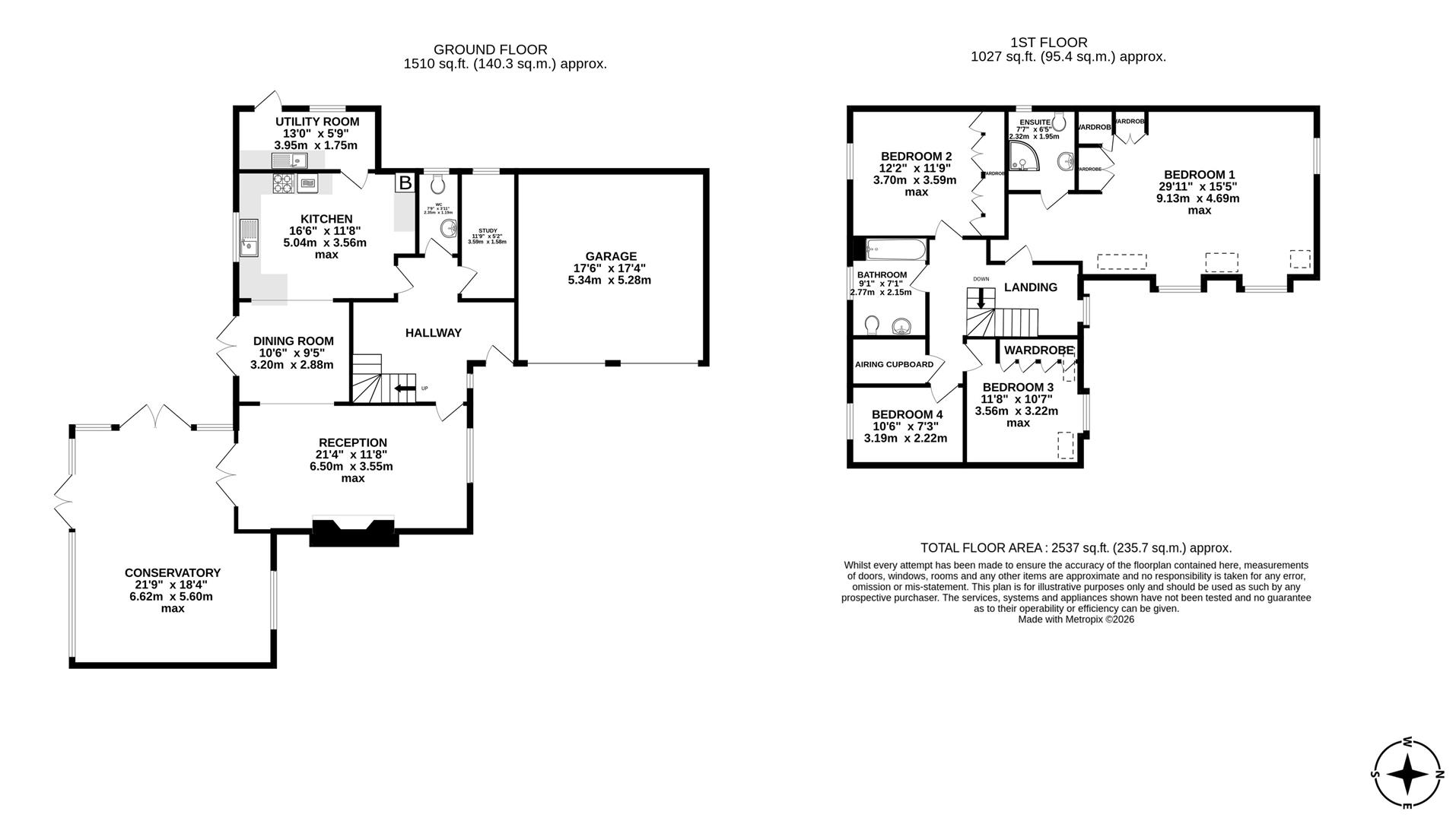 Springfields, Bramble Drove, Dorchester floorplan