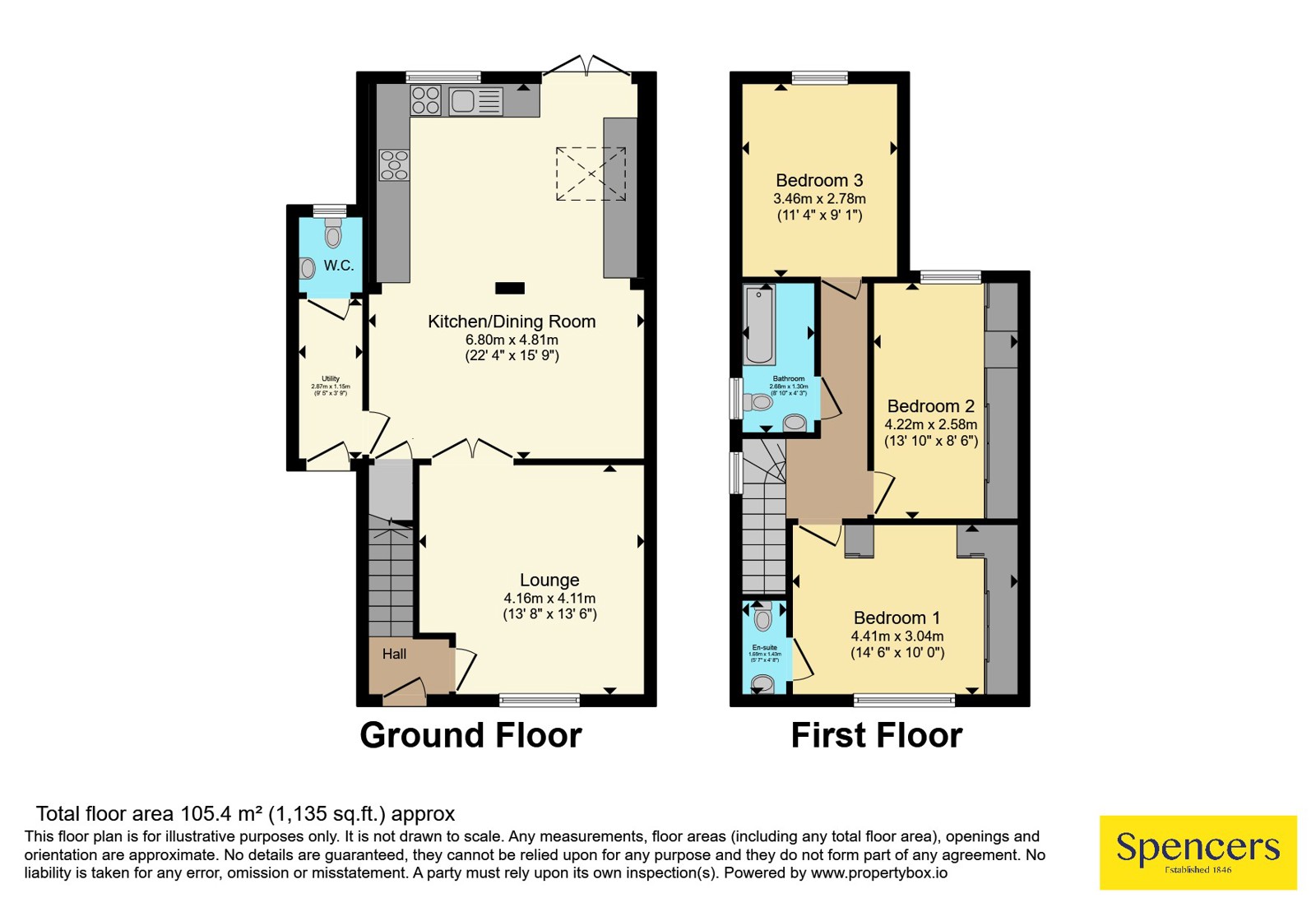 74, Belper Street, Leicestershire floorplan
