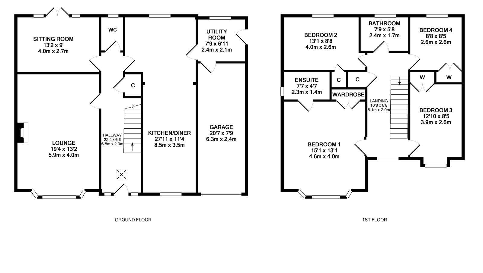 4 Bedrooms Detached house for sale in Bobbin Wynd, Cambusbarron, Sirling FK7