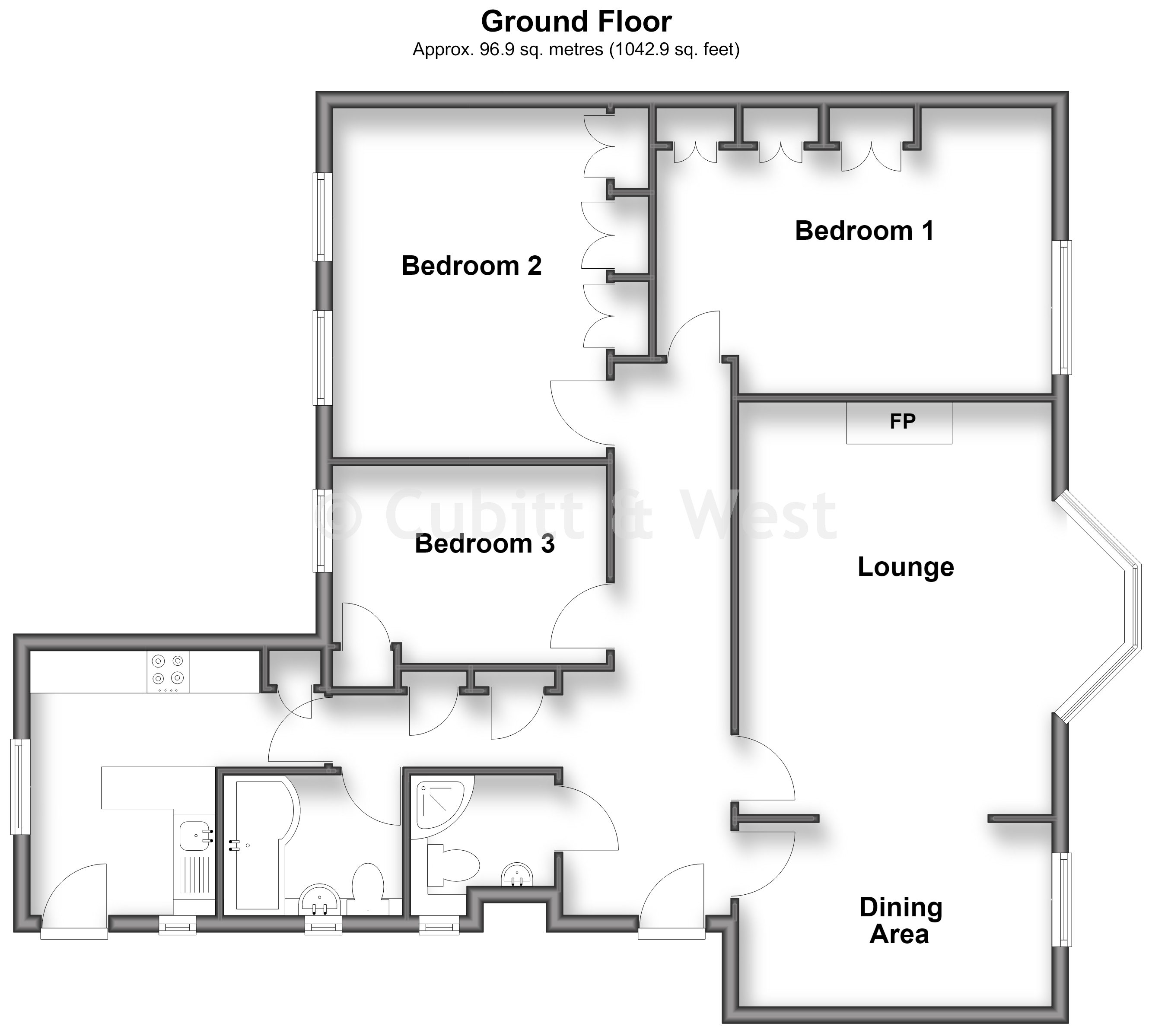Dolphin Court, St. Helen's Parade, Southsea floorplan