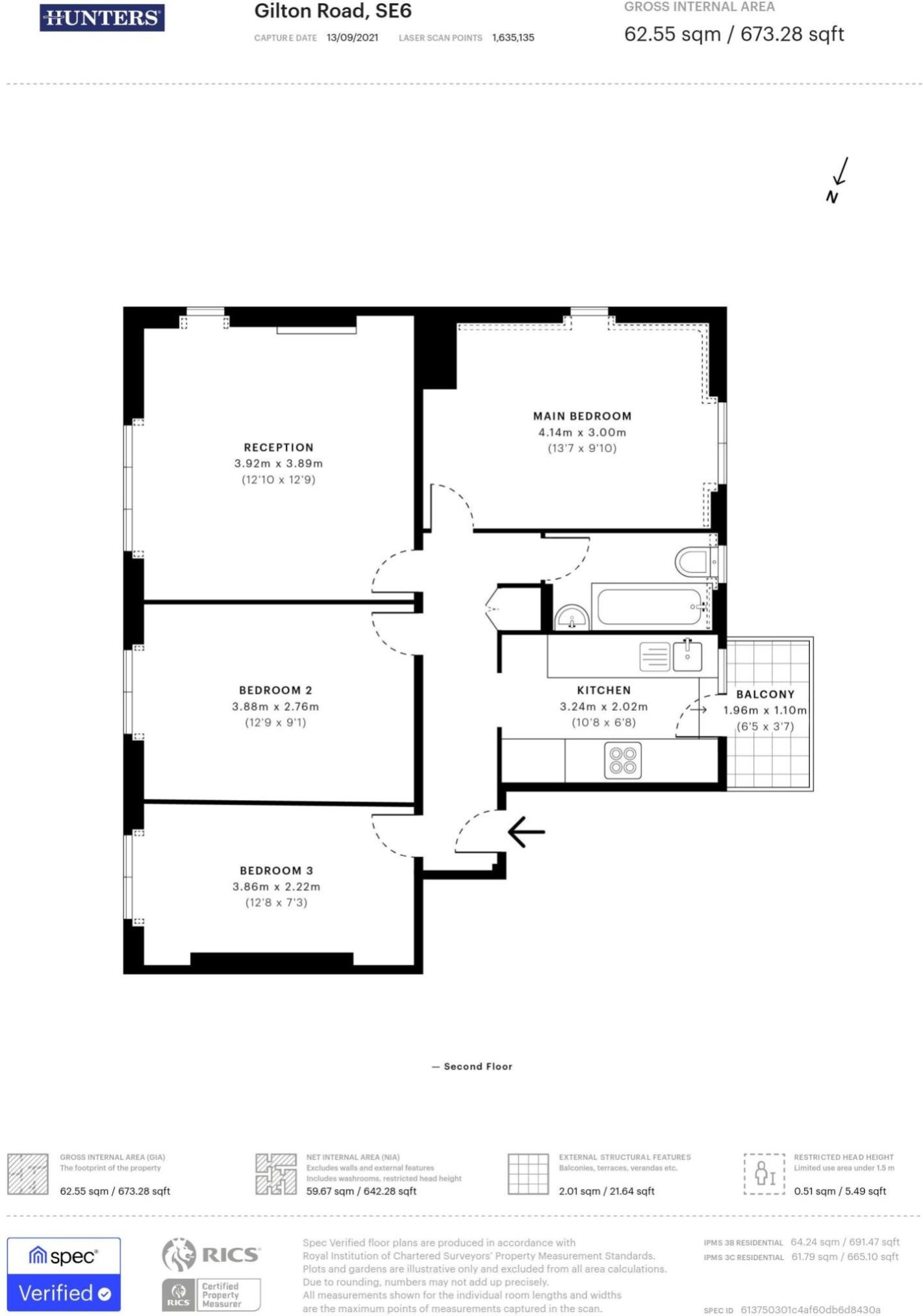 35, Battersby Road, Catford floorplan