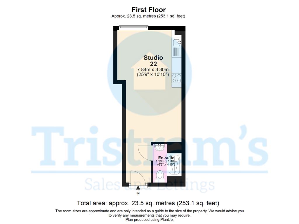 Studio 24, Stanley House, 56, Talbot Street, Nottingham floorplan