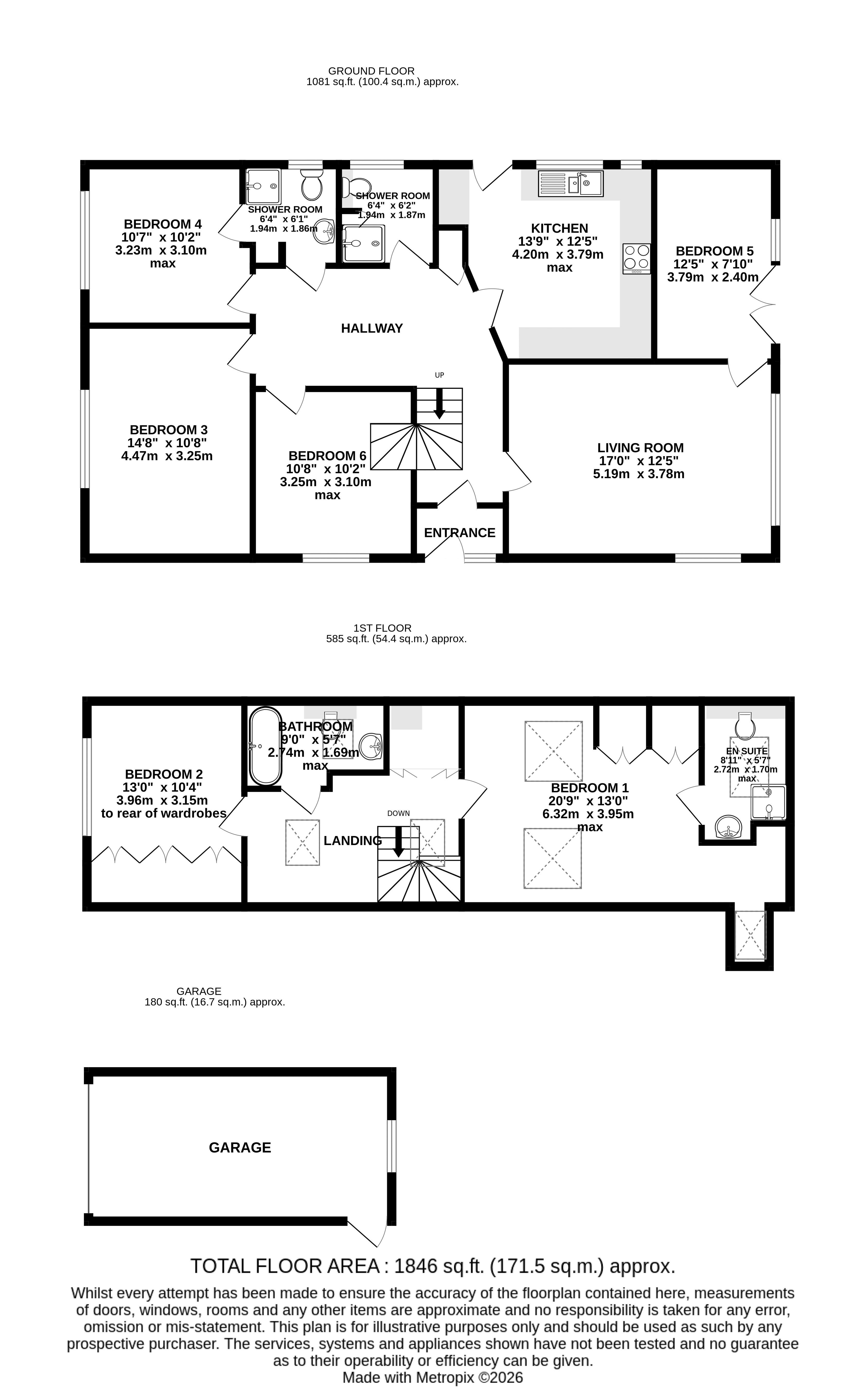 67, Union Road, Exeter floorplan