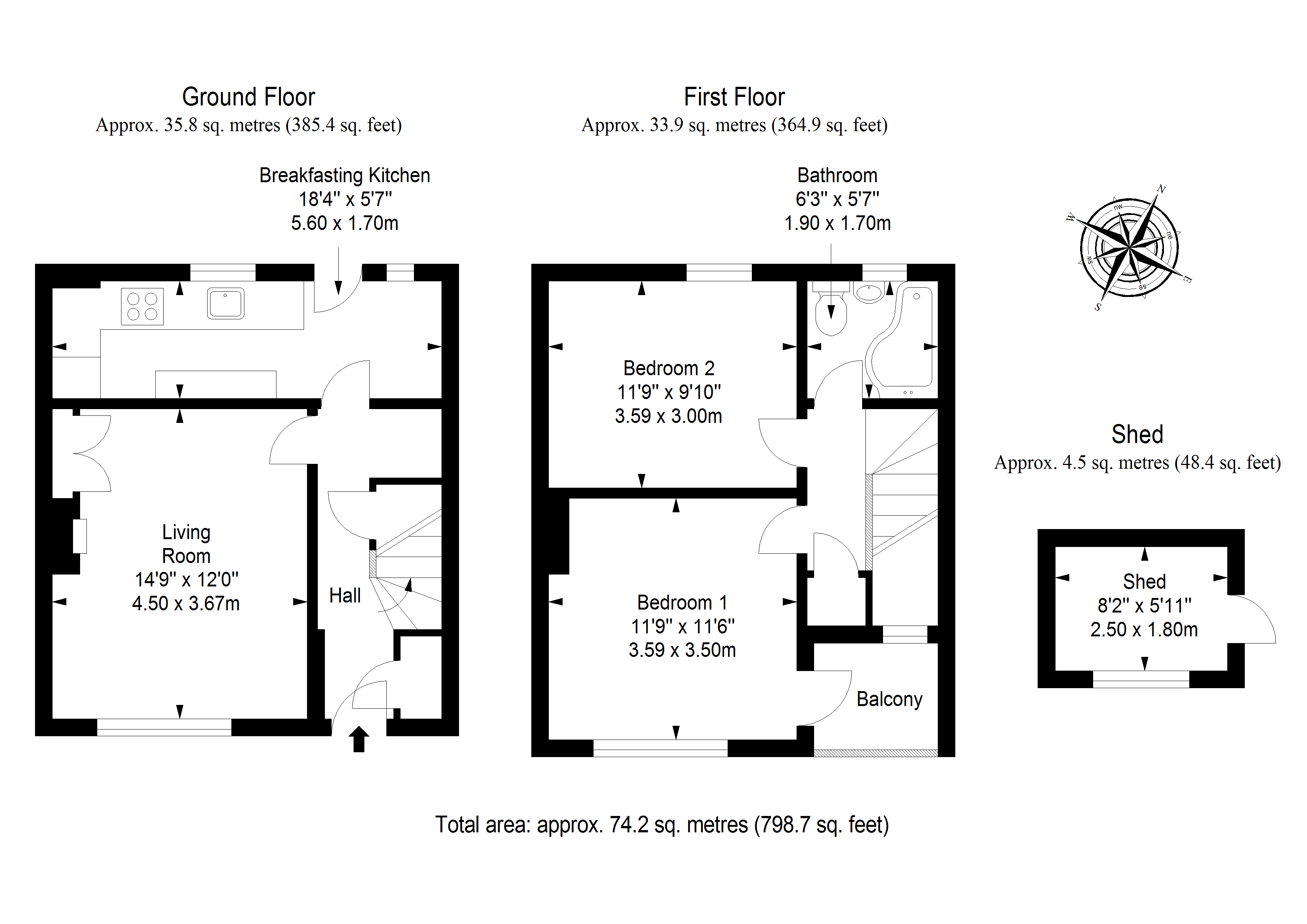 Ladywell Road, Corstorphine, Edinburgh EH12, 2 bedroom terraced house