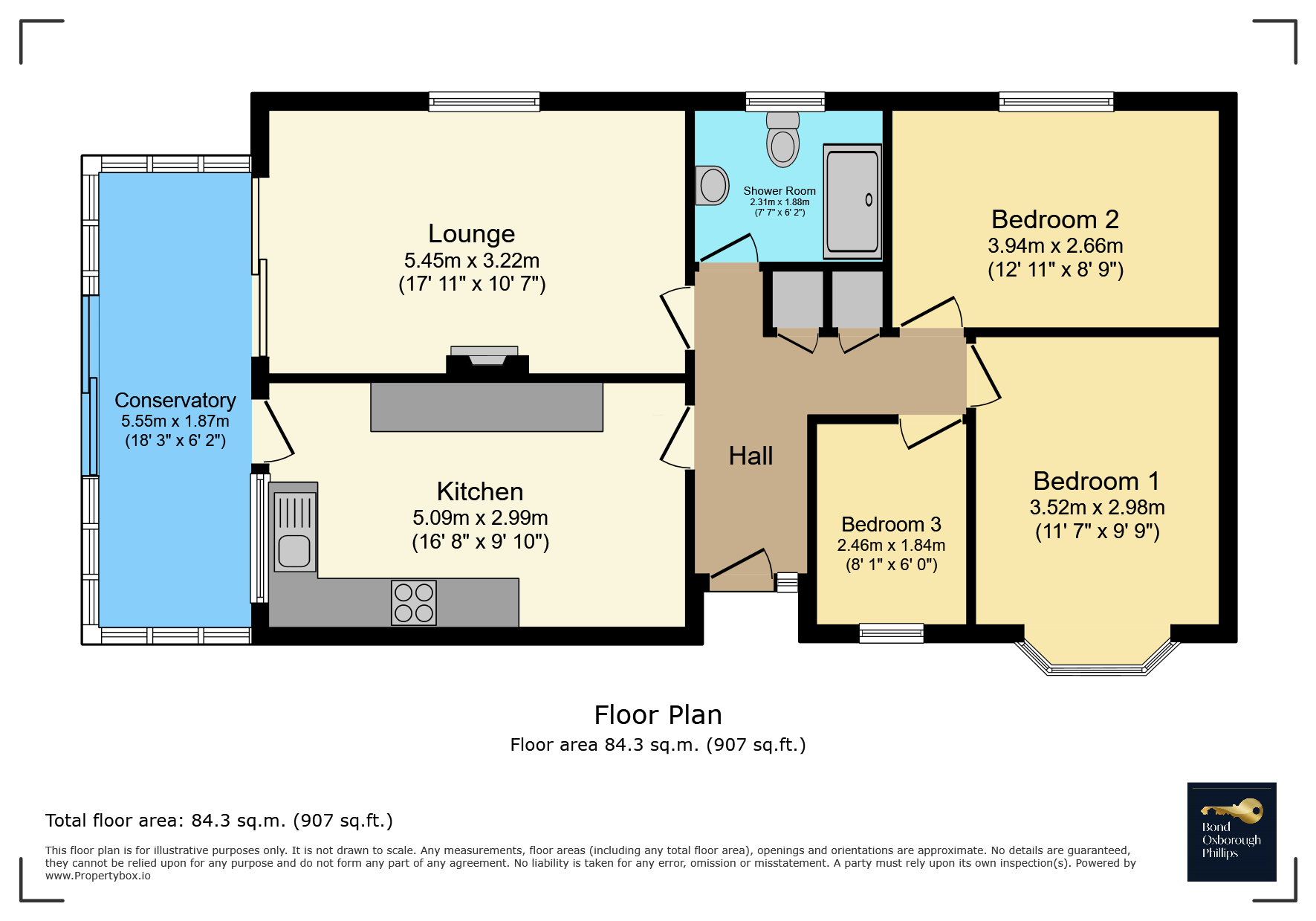 4, West Moor Close, Bideford floorplan