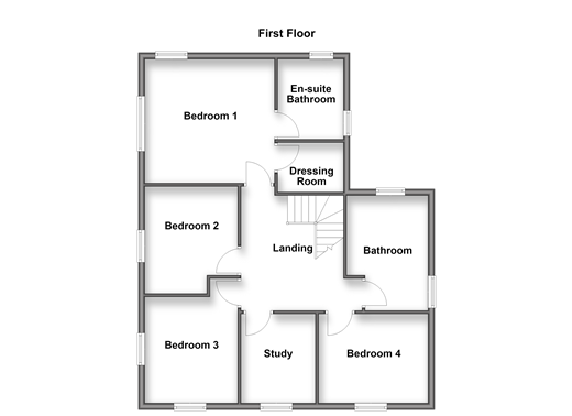 Chittendens Lane St. Mary In The Marsh, Romney Marsh floorplan