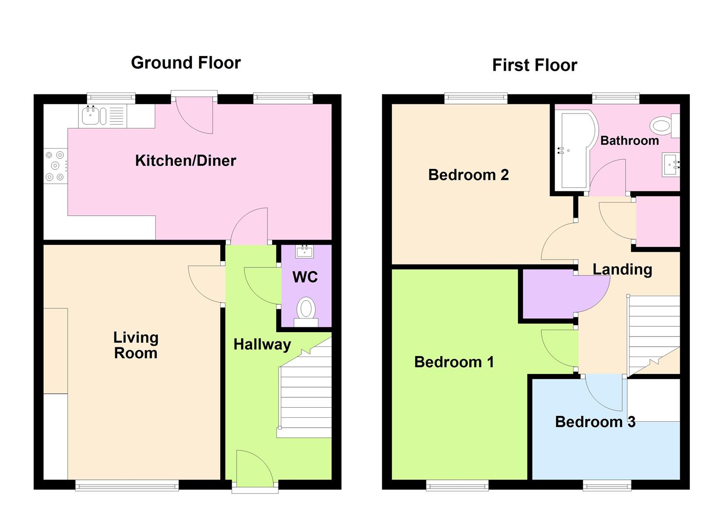 7, Bailey Place, Weymouth floorplan