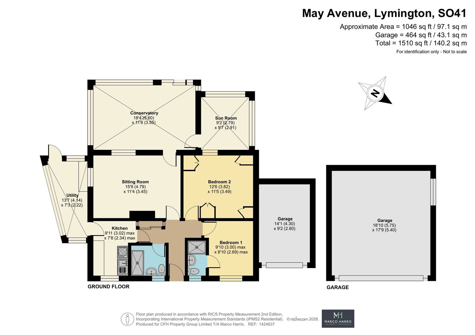 28, May Avenue, Lymington floorplan