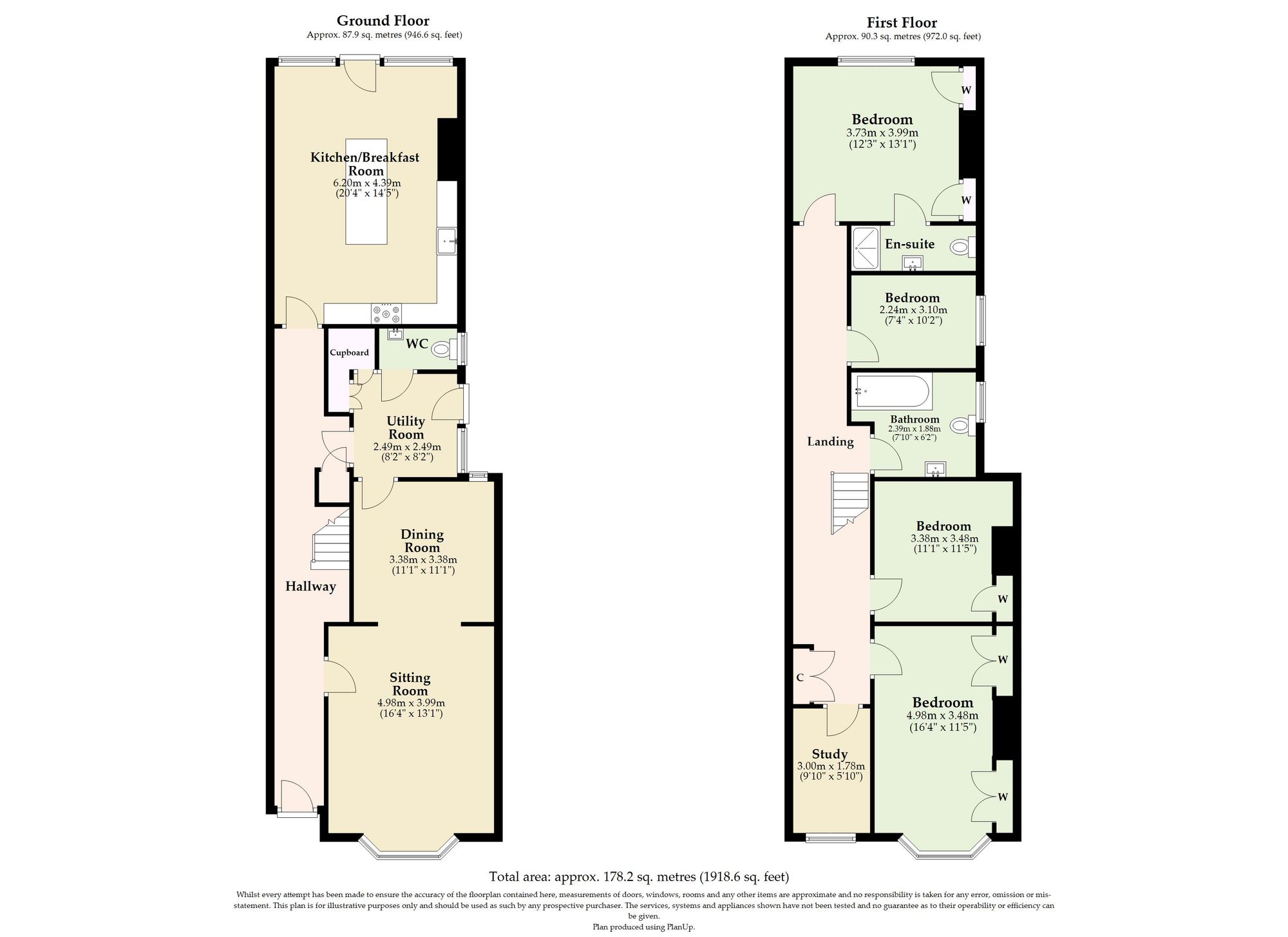 26 Constitution Hill, Norwich floorplan