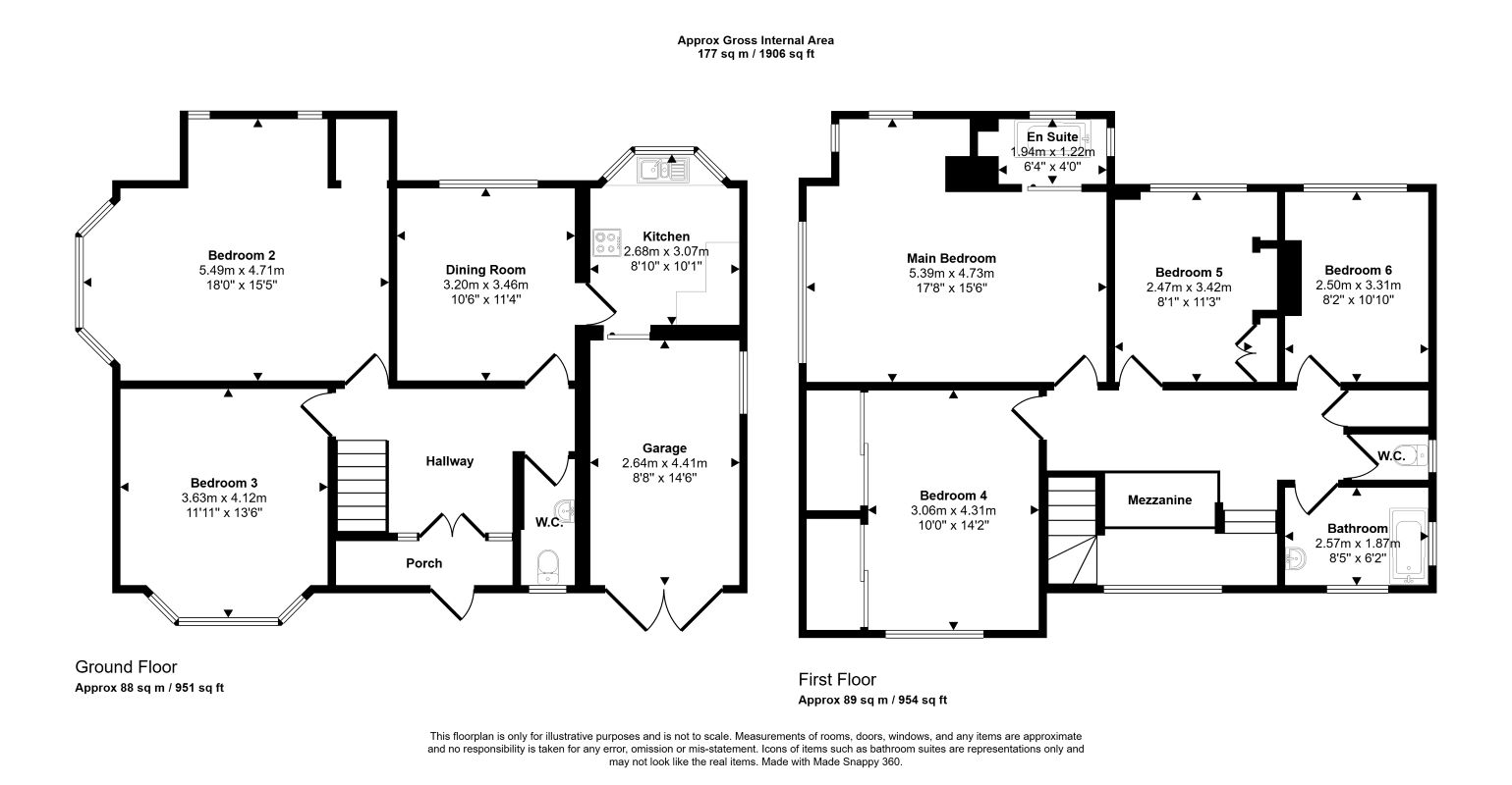 30, Wyvern Road, Purley floorplan