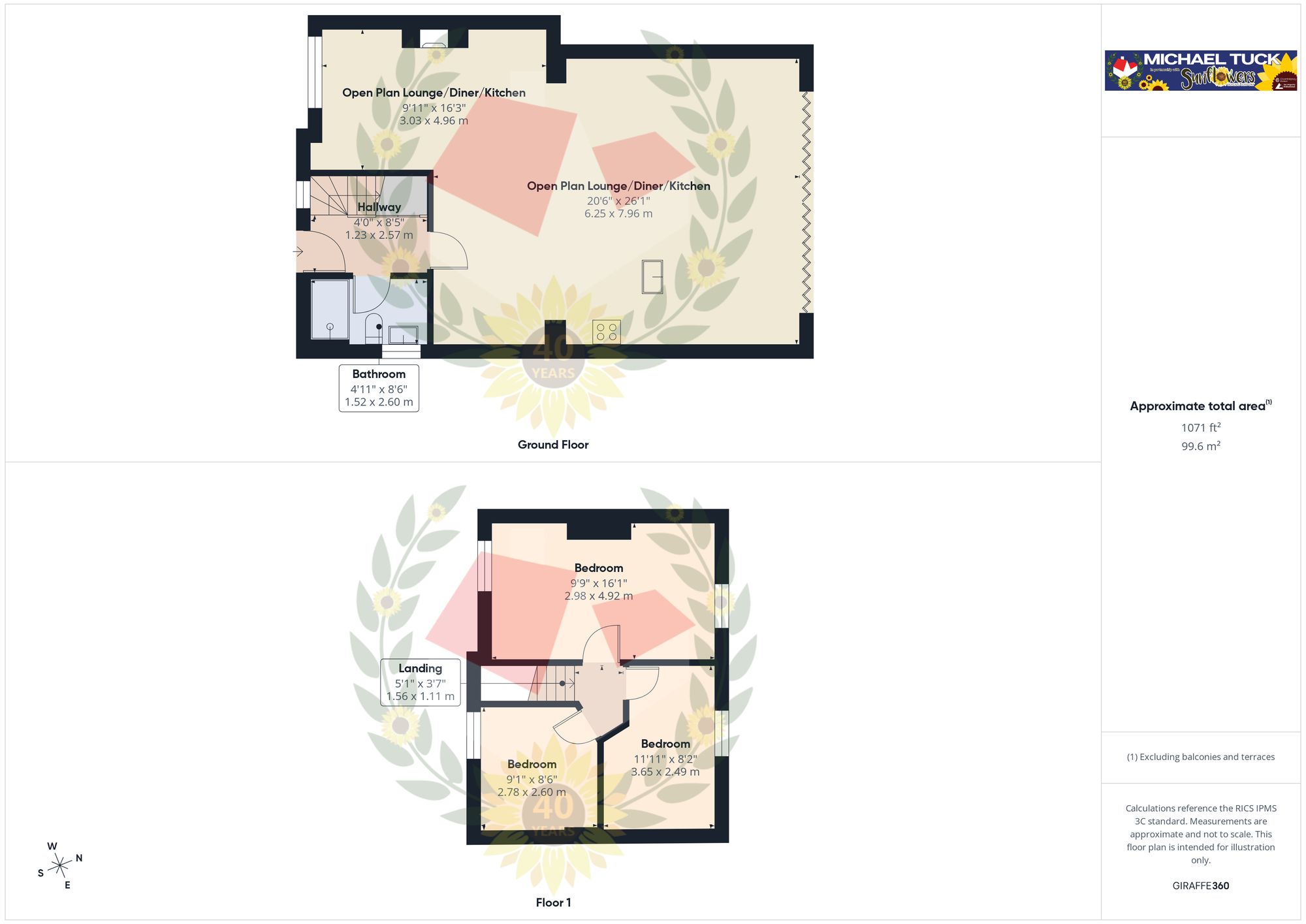 143 Linden Road, Gloucester floorplan