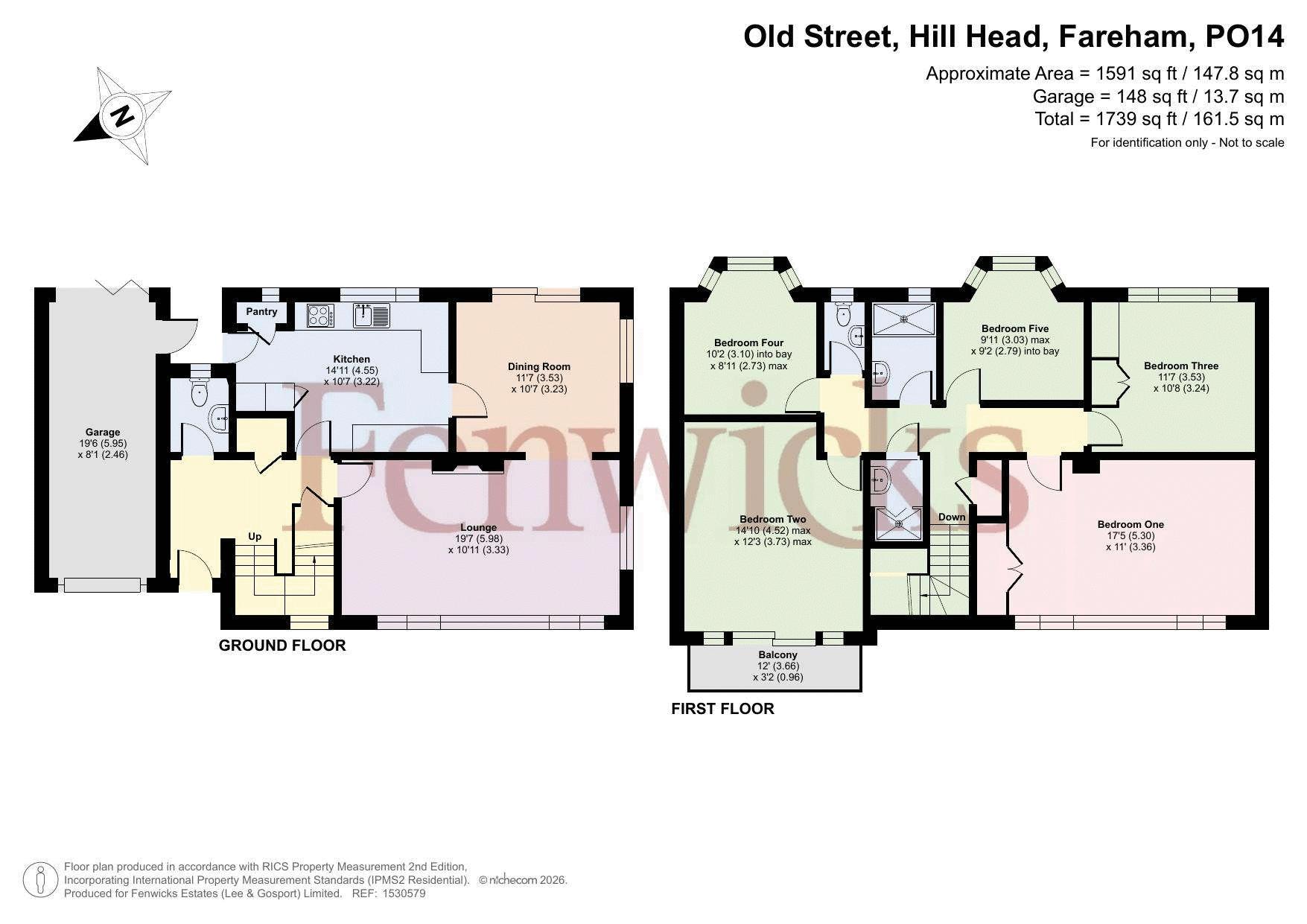 58, Old Street, Fareham floorplan