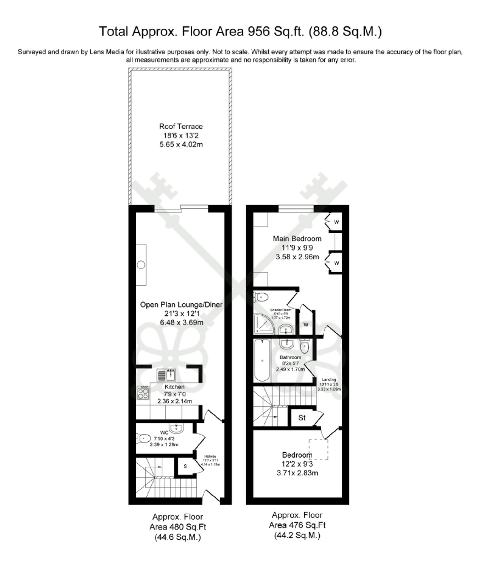 Apt 628, Holden Mill, Bolton floorplan