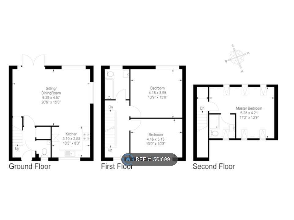 3 Bedrooms Detached house to rent in Lower Road, Haselmere GU27