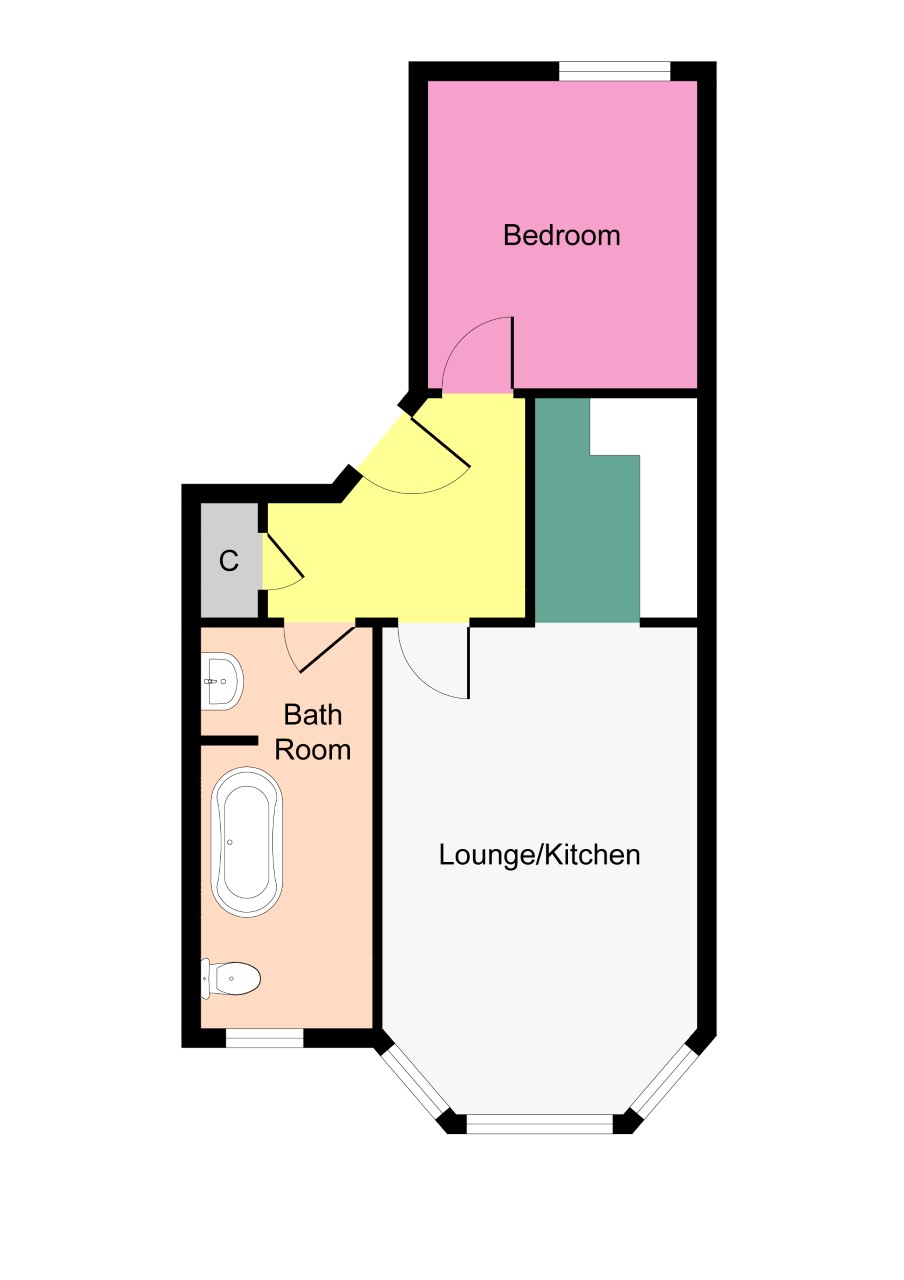 Wellshot Road, Tollcross, Glasgow G32, 1 bedroom flat for sale