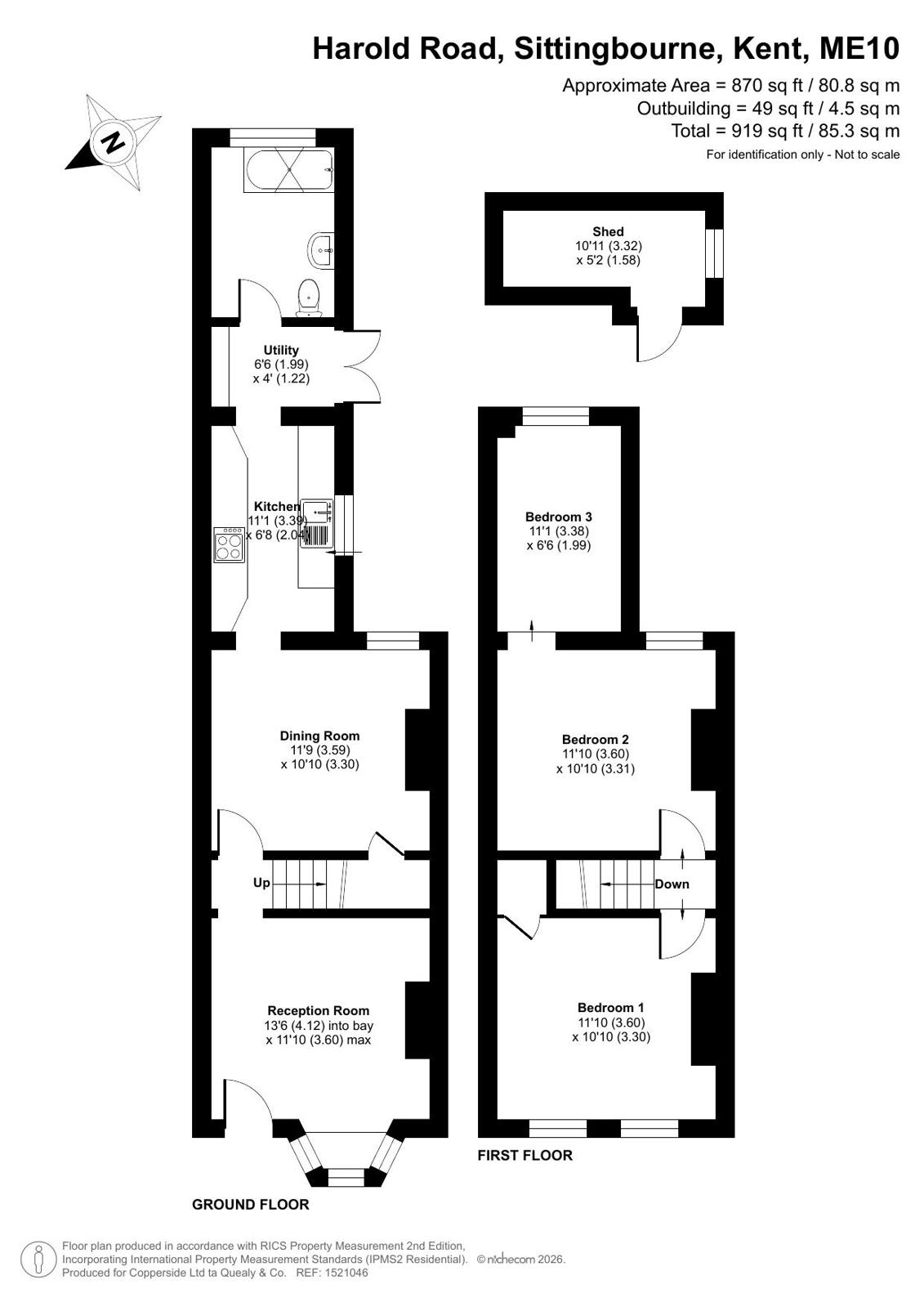 4, Harold Road, Kent floorplan