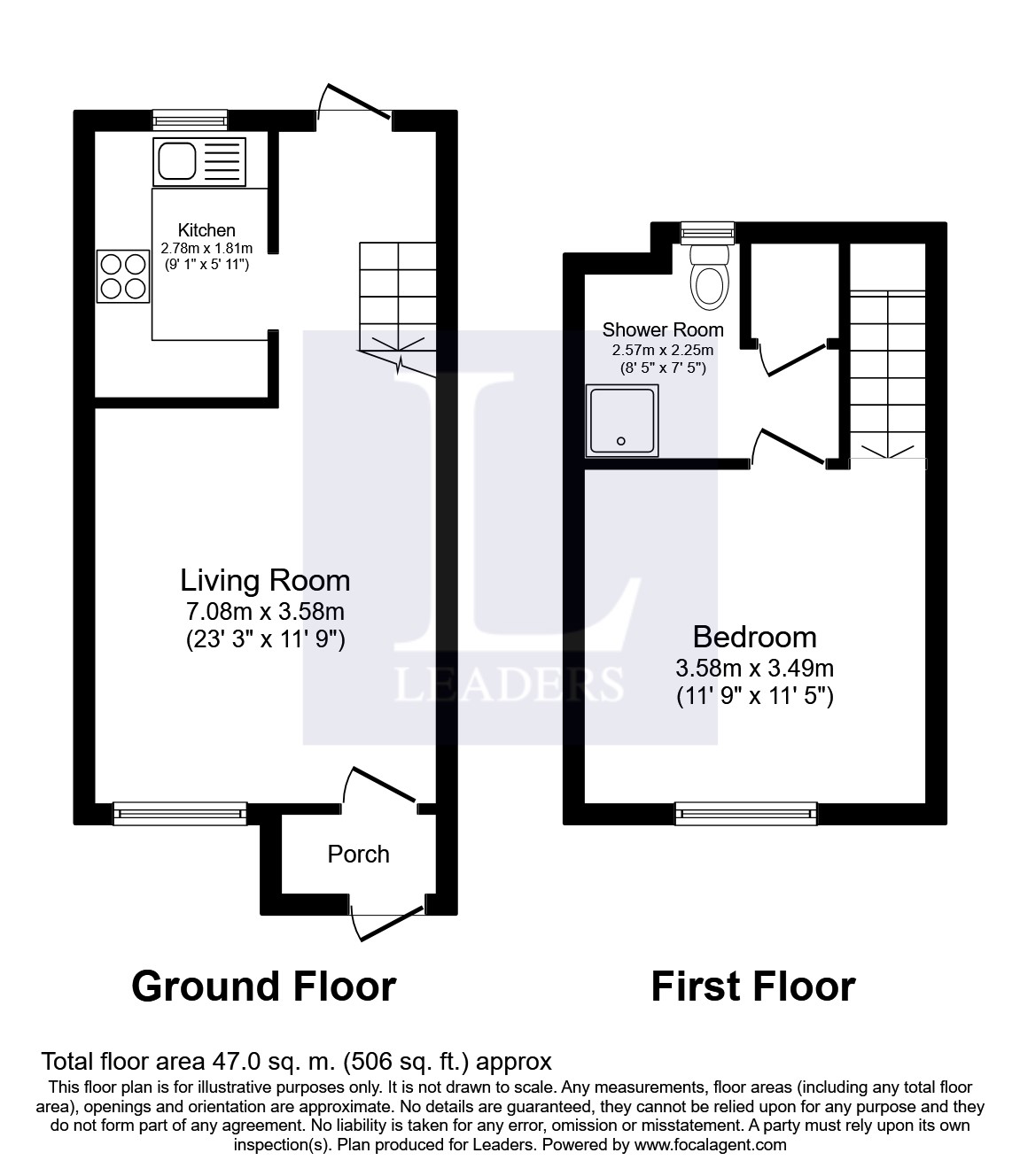 23, Glebelands, Surrey floorplan