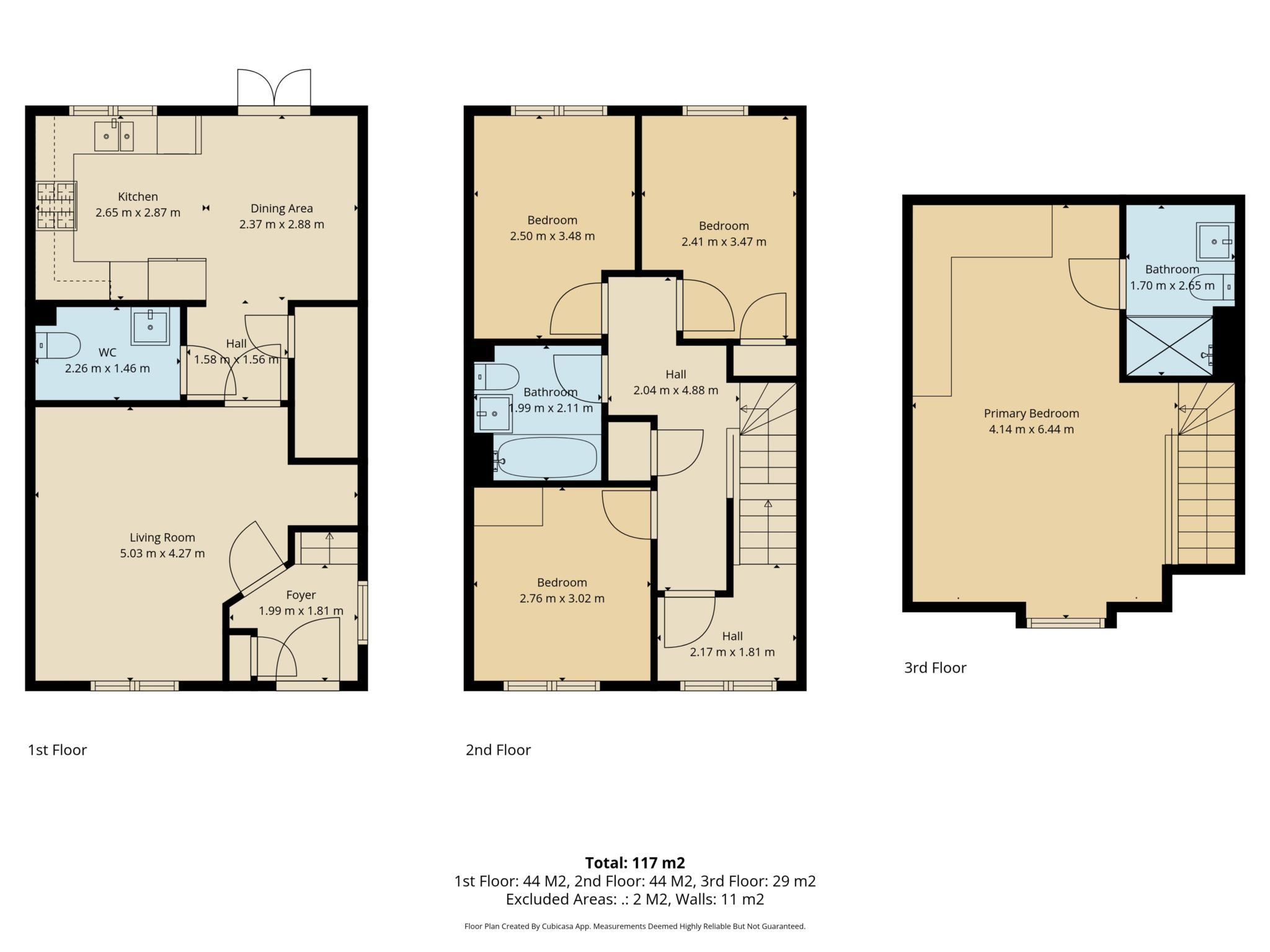 41f, Princes Drive, Pontefract floorplan