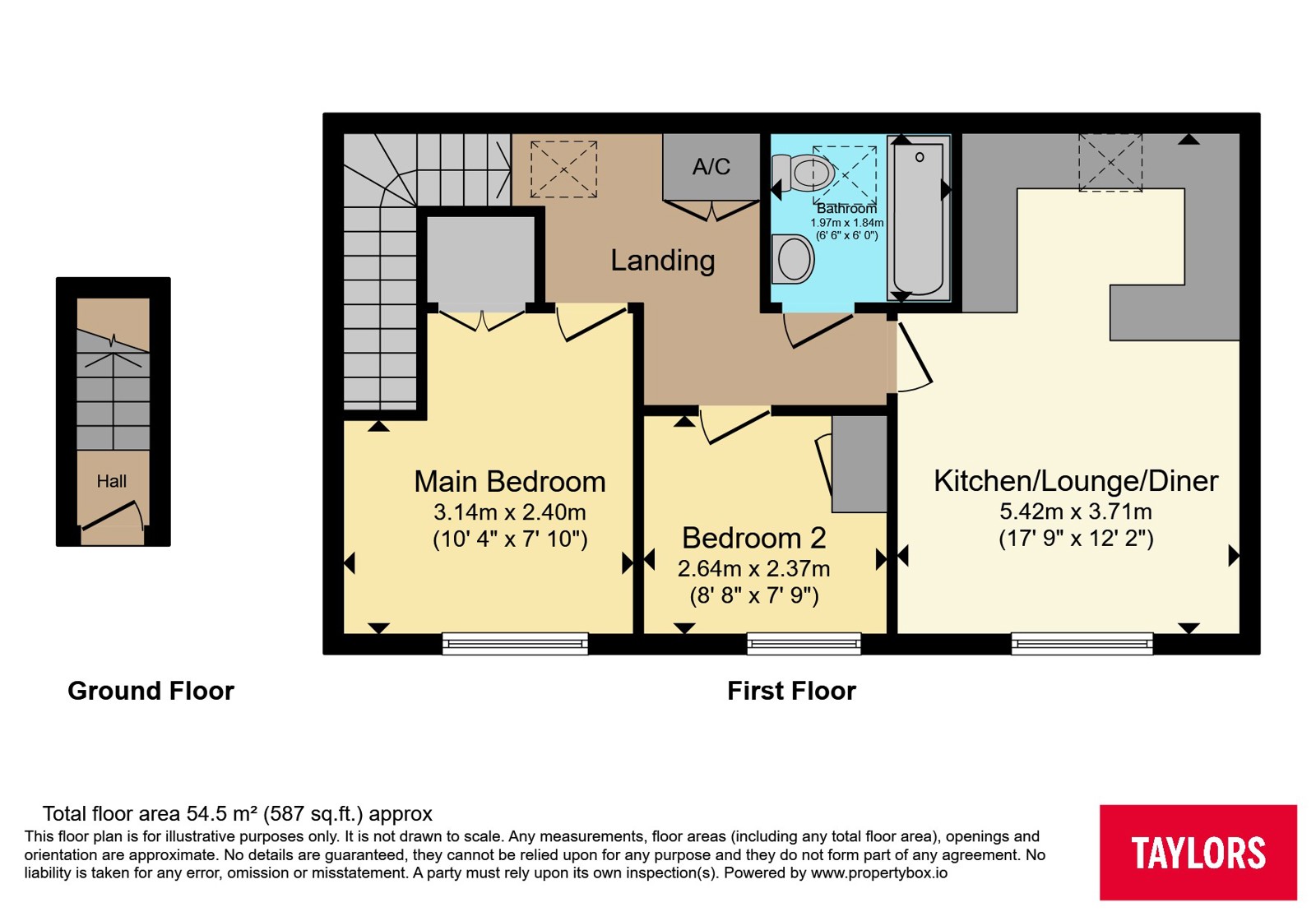 9, Lawn Close, Gloucestershire floorplan