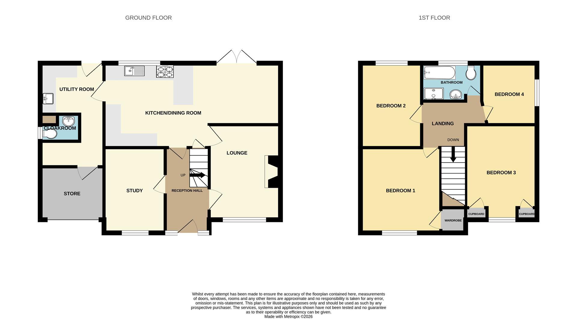 45, Deer Park Crescent, Tavistock floorplan