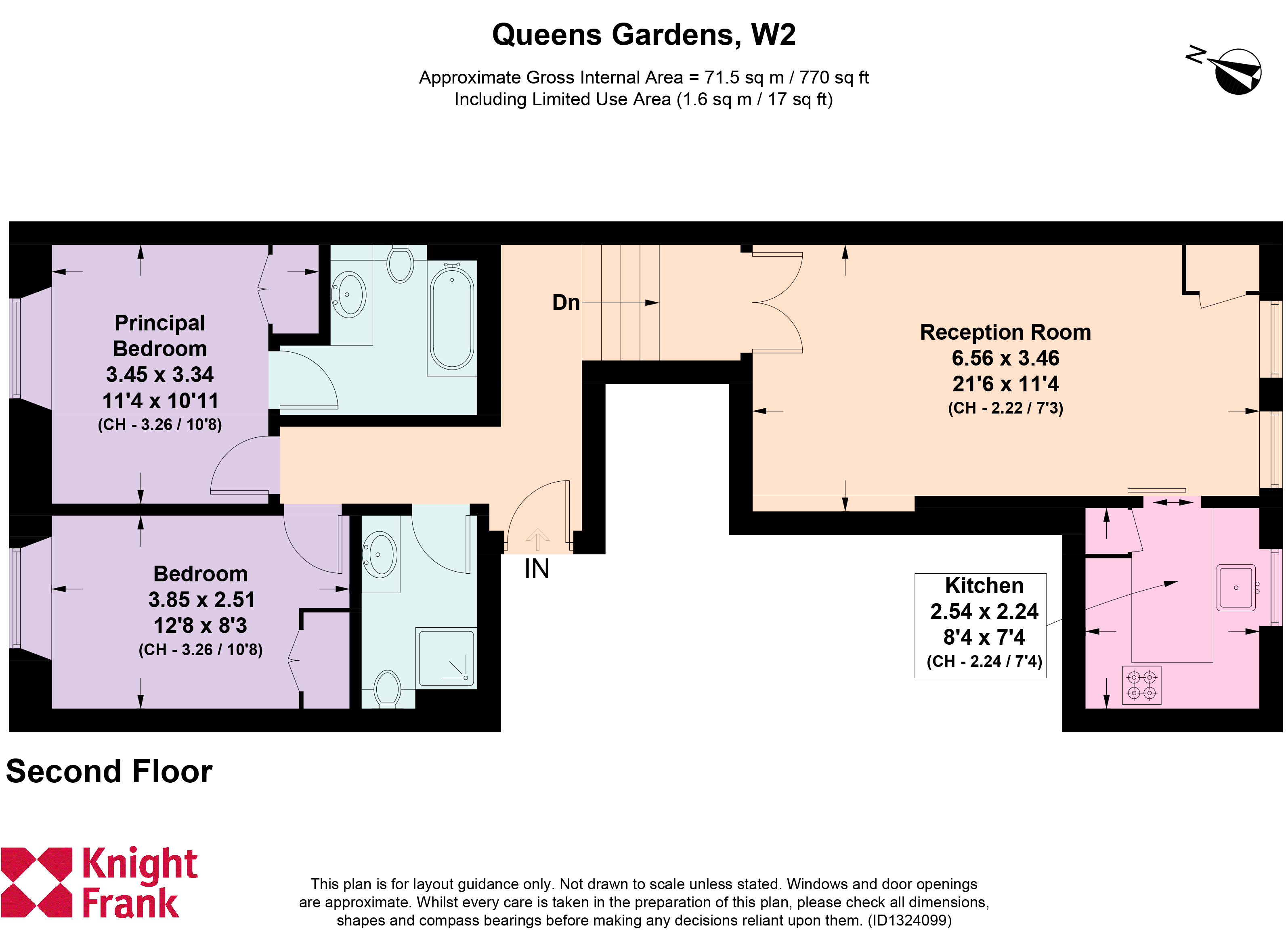 39, Queens Gardens, London floorplan