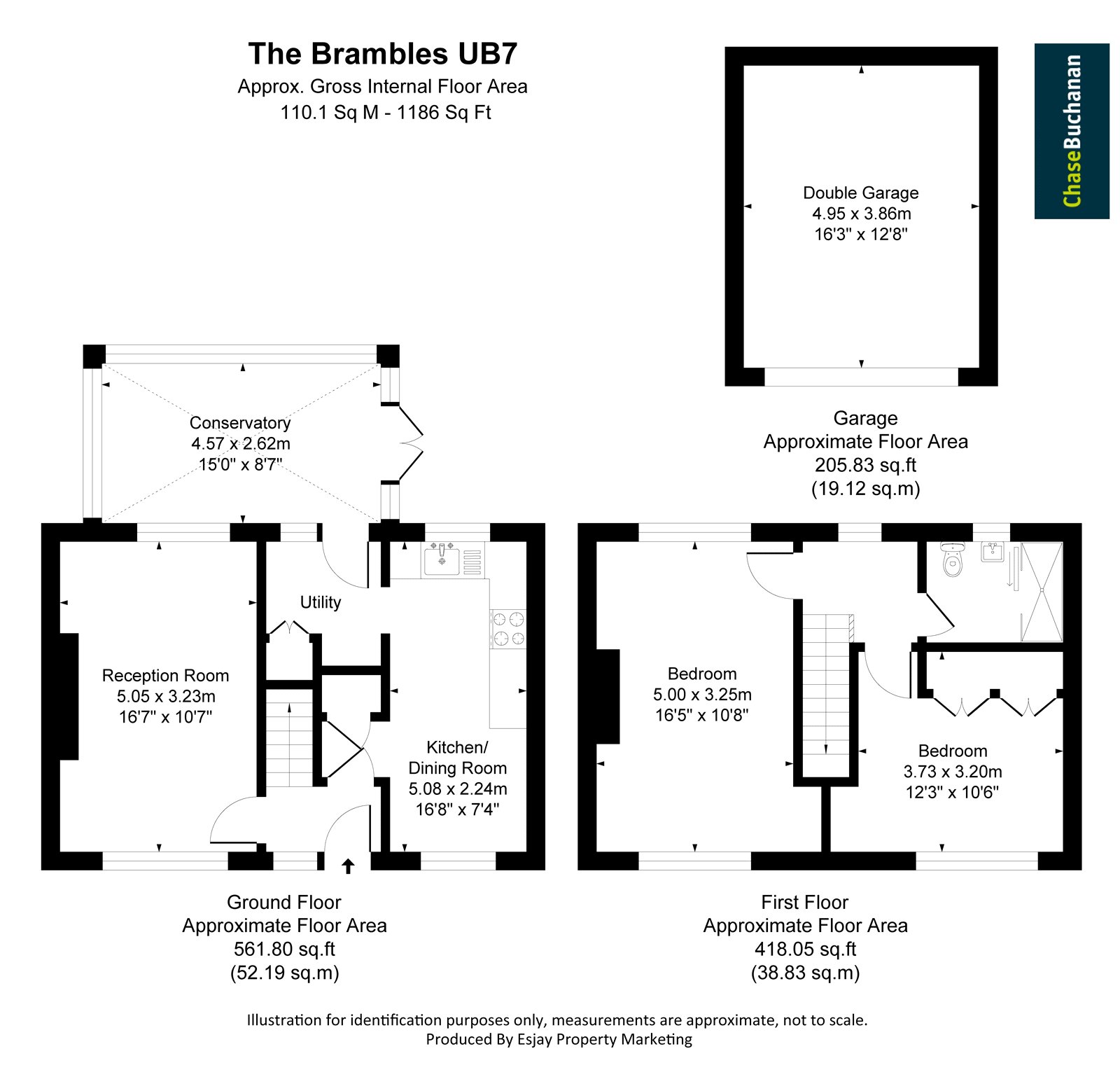 6, The Brambles, West Drayton floorplan