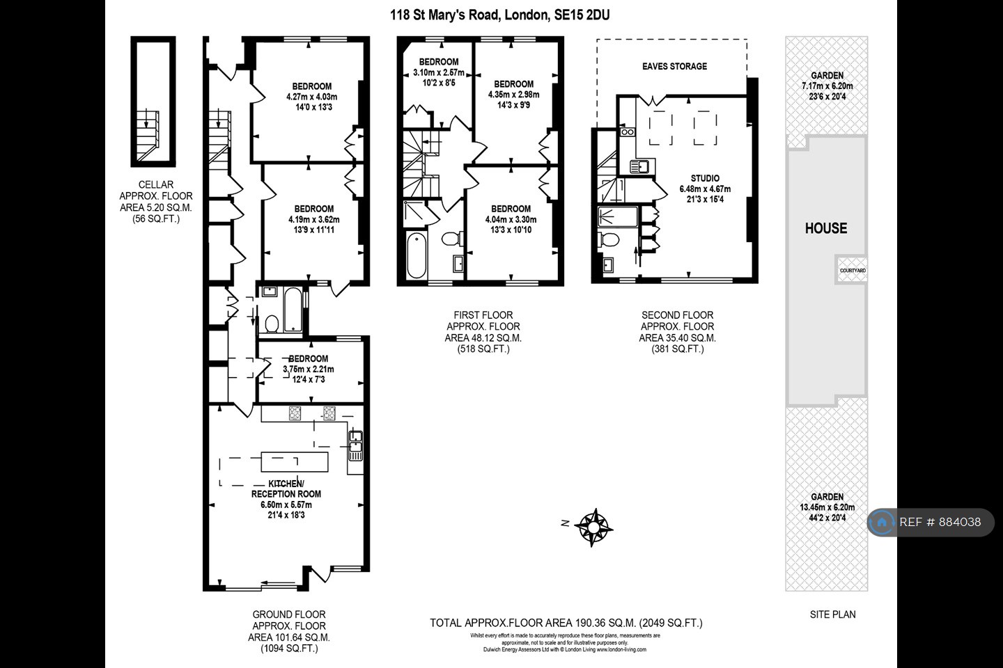 St Marys Road, London floorplan