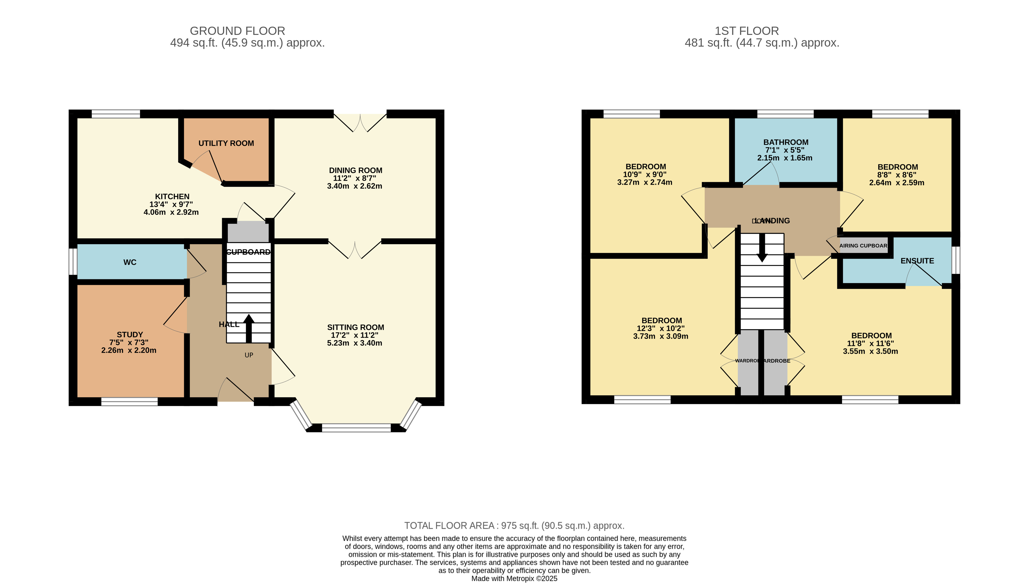 15, Blandamour Way, Bristol floorplan