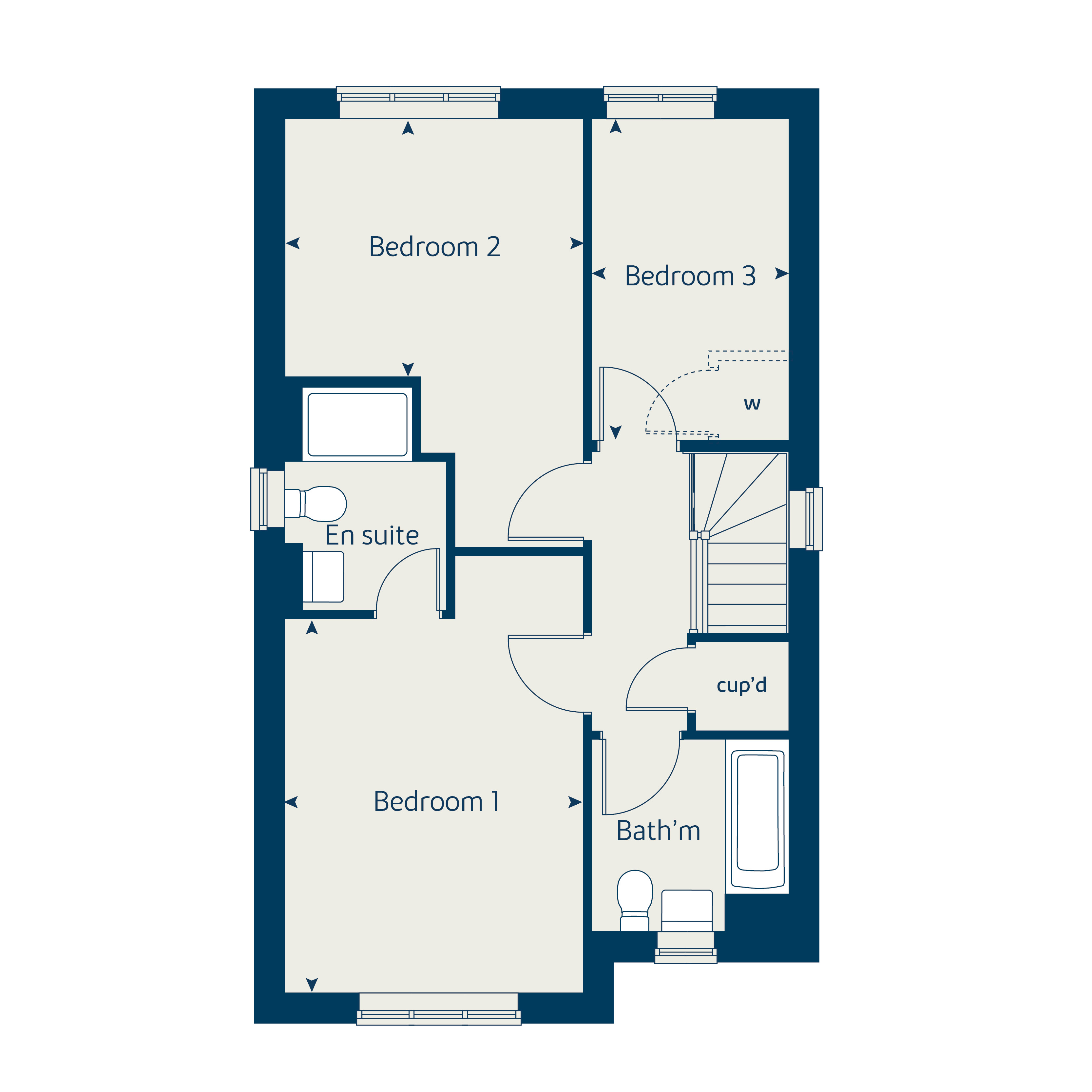 63, Marley Way, Burton-On-Trent floorplan