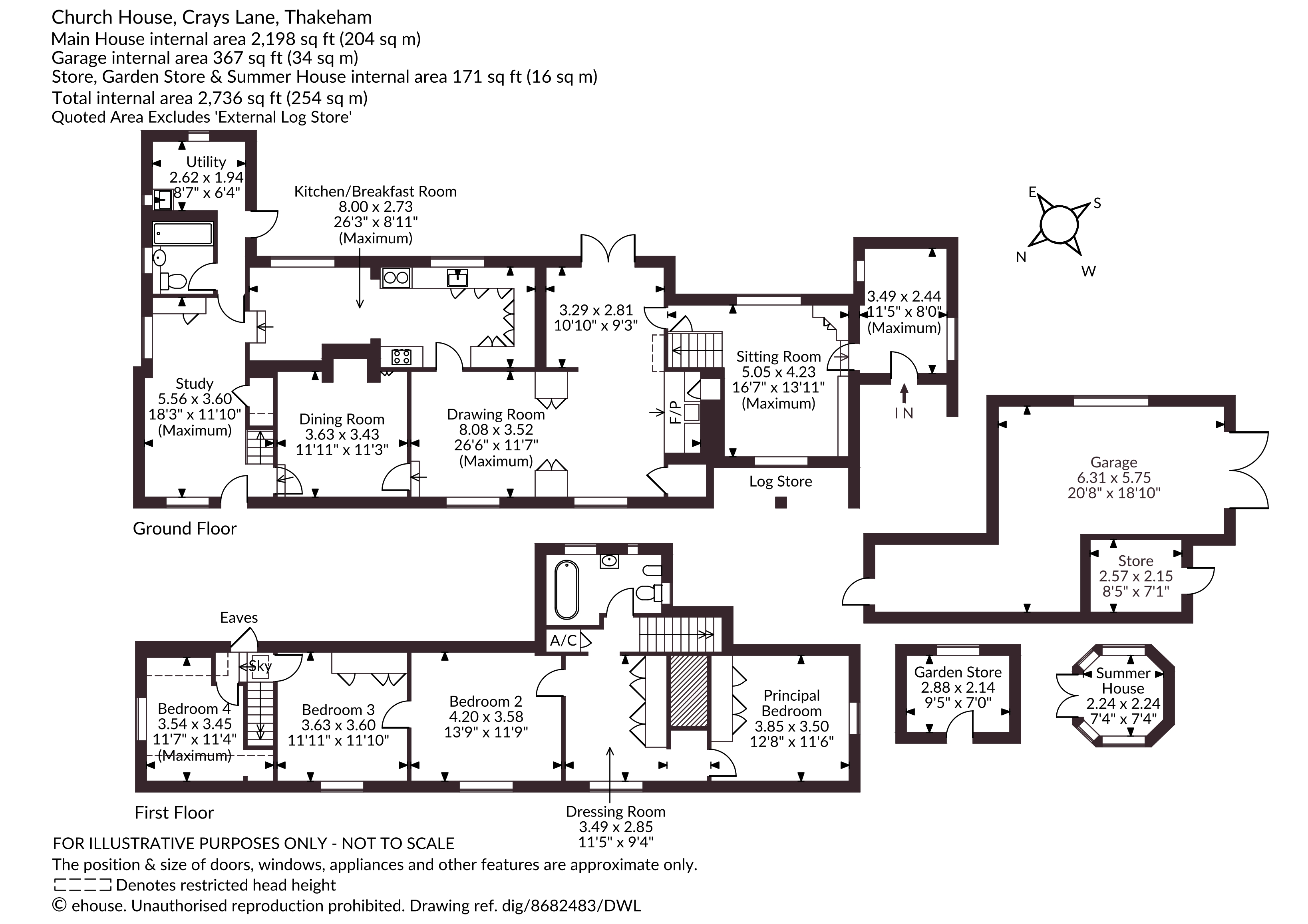 Church House,, Crays Lane, Pulborough floorplan