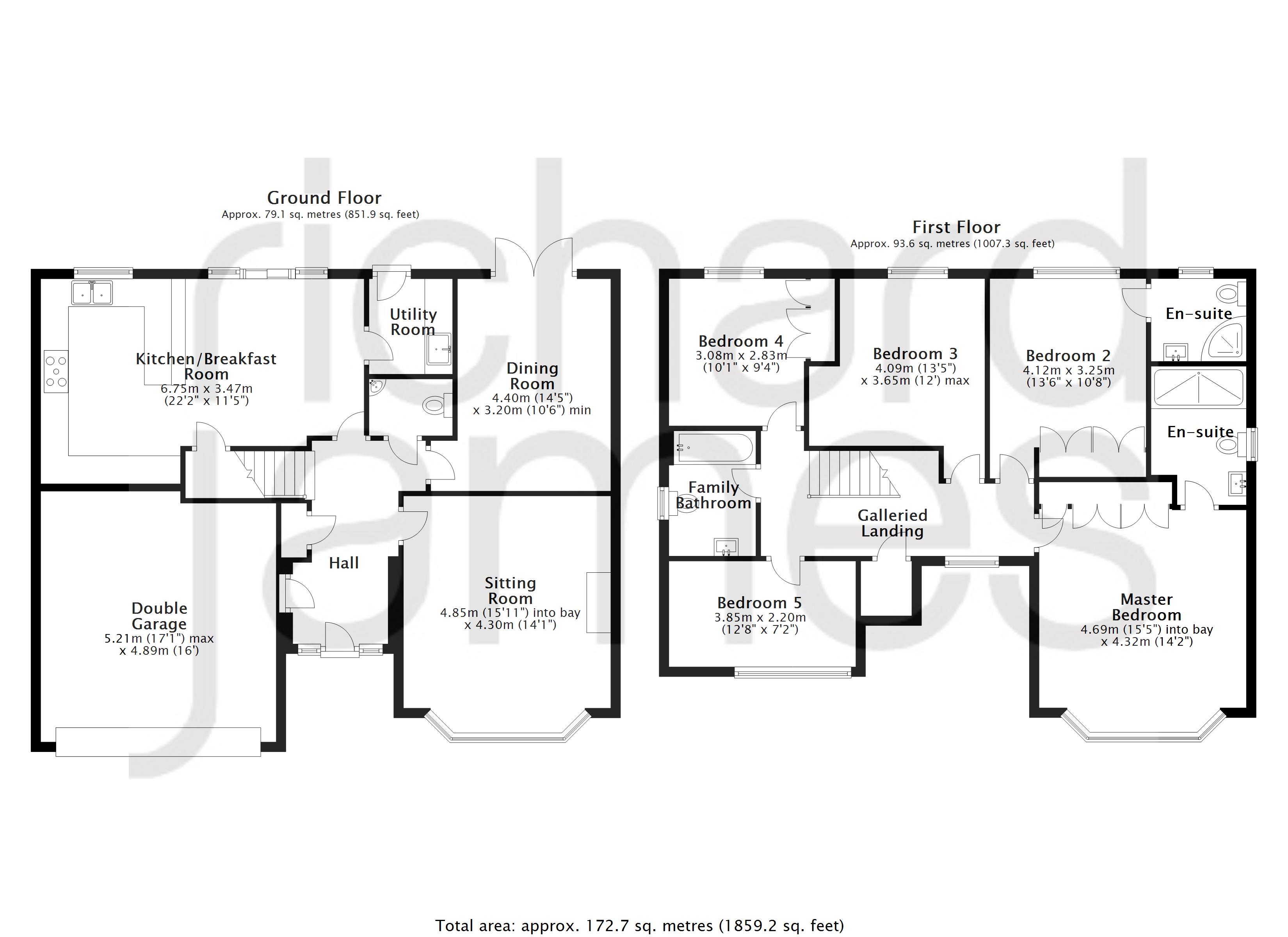 5 Bedrooms Detached house for sale in Biddestone Avenue, Coate, Swindon SN3