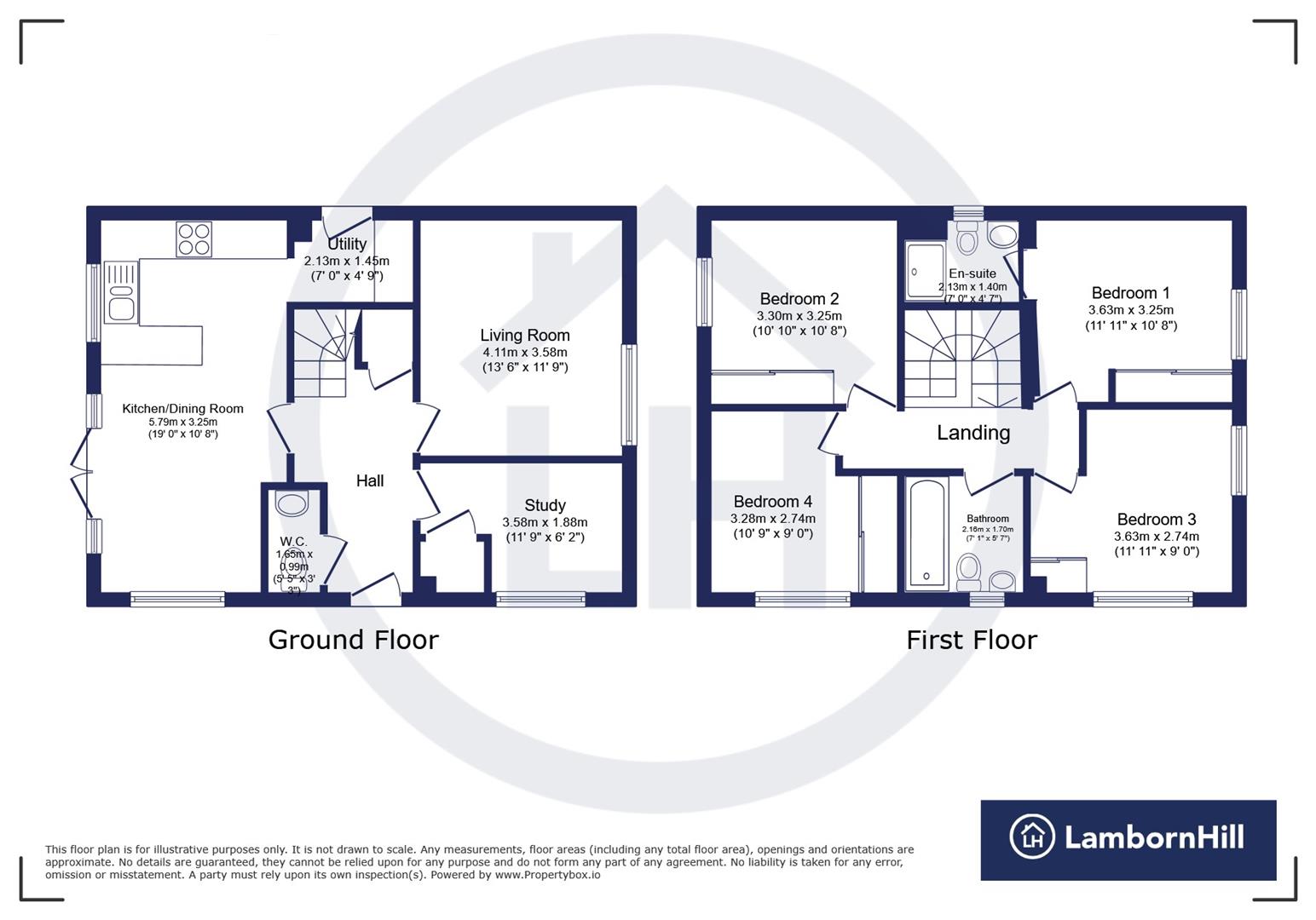 The Penshurst V2, Plot 5, Newington Green Development, Sittingbourne floorplan