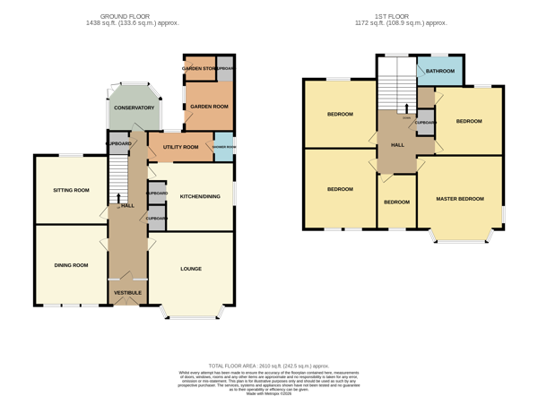 Bella Vista, Bore Road, Airdrie floorplan