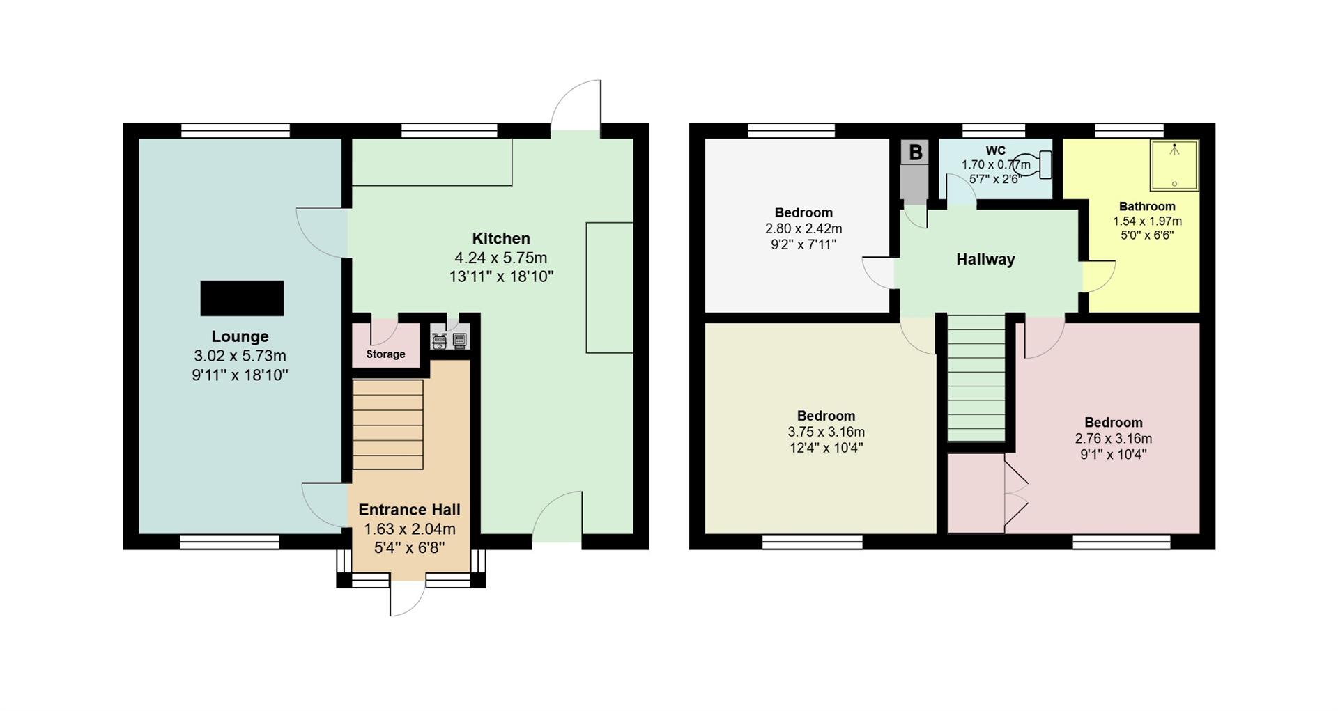 24, Mancunian Road, Manchester floorplan