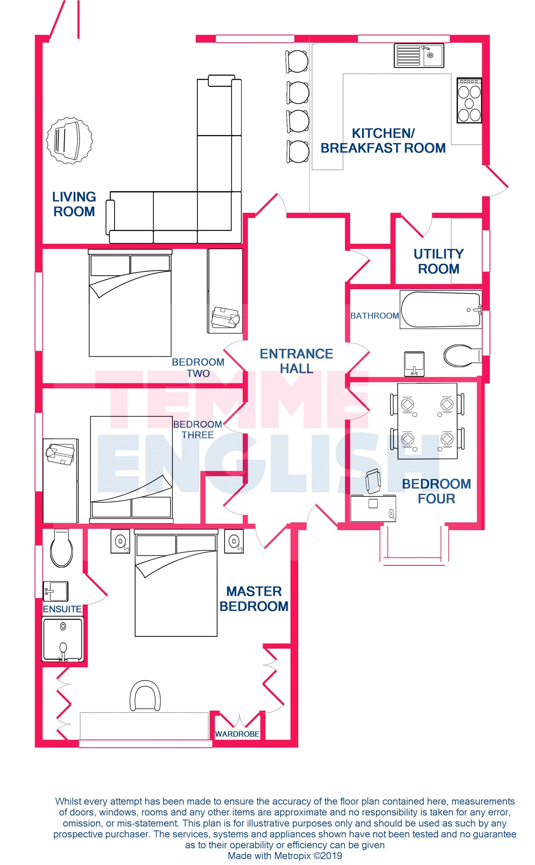 4 Bedrooms Detached bungalow for sale in Sugden Avenue, Wickford SS12