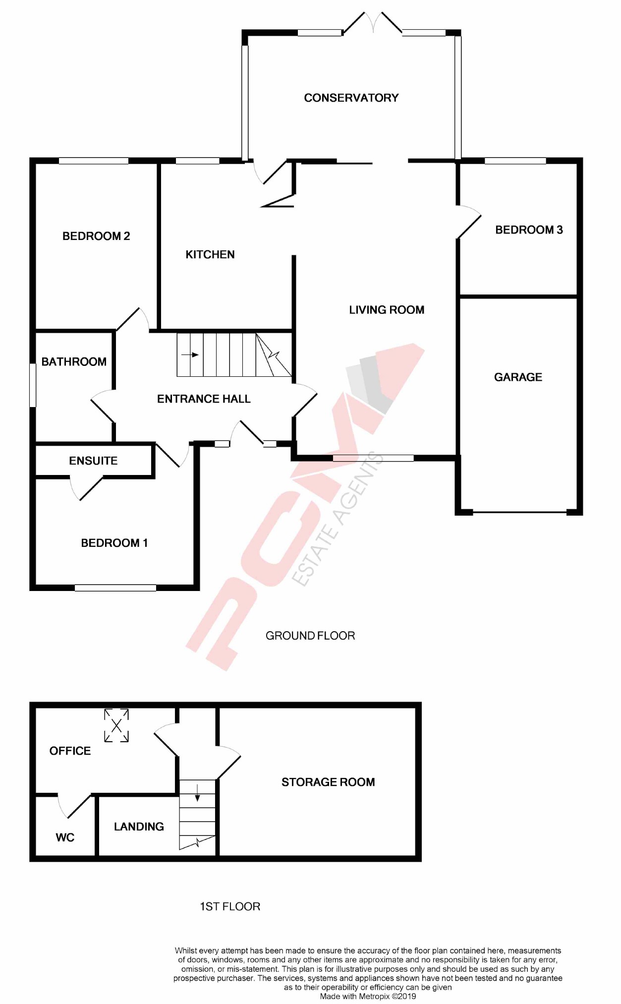 3 Bedrooms Detached bungalow for sale in The Martlets, Broad Oak, East Sussex TN31