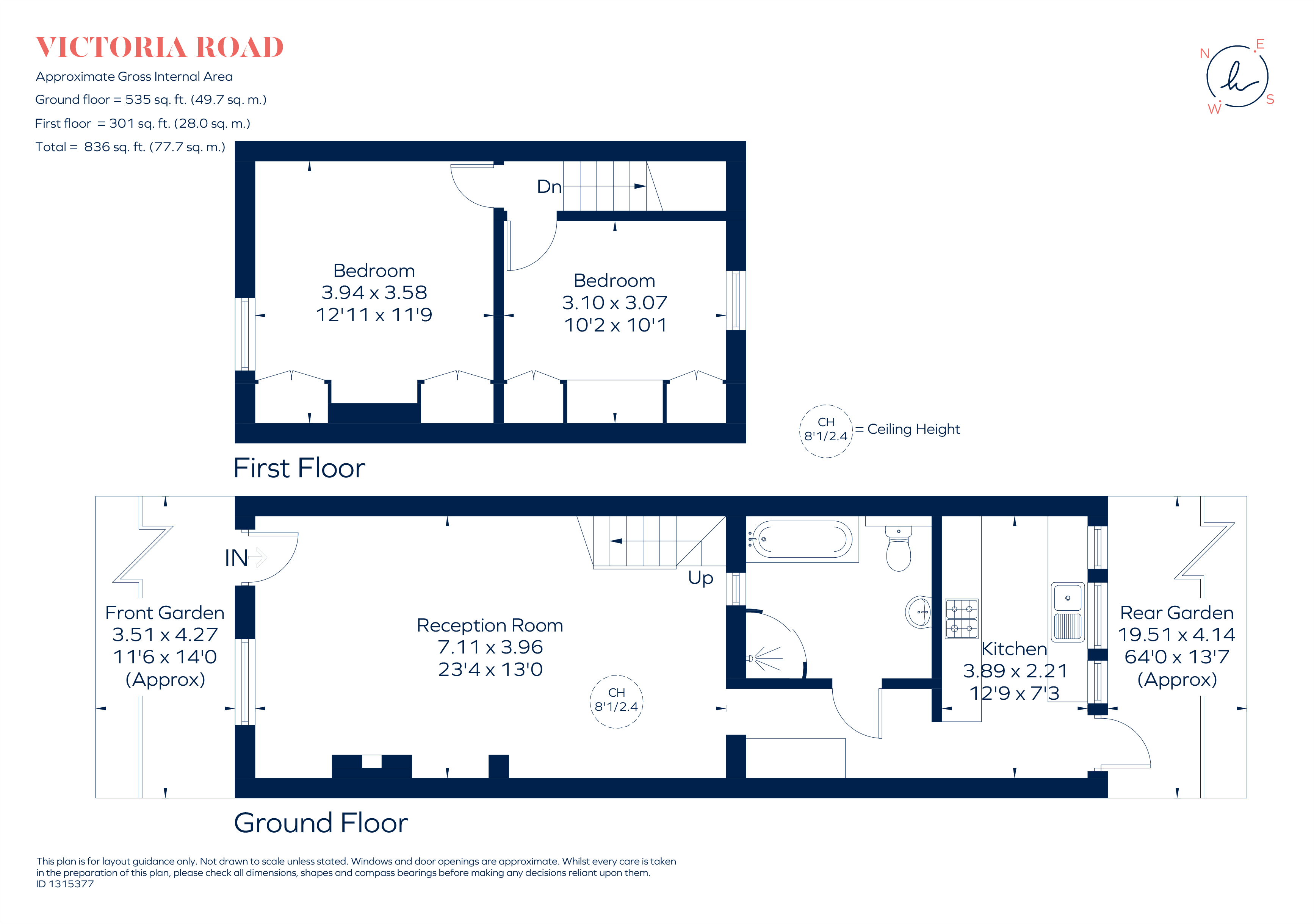 22, Victoria Road, Kingston Upon Thames floorplan