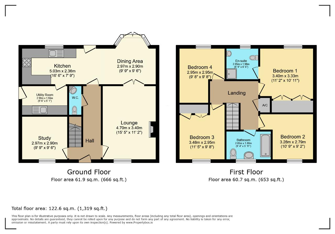 19, Sir Peter Scott Road, Spalding floorplan