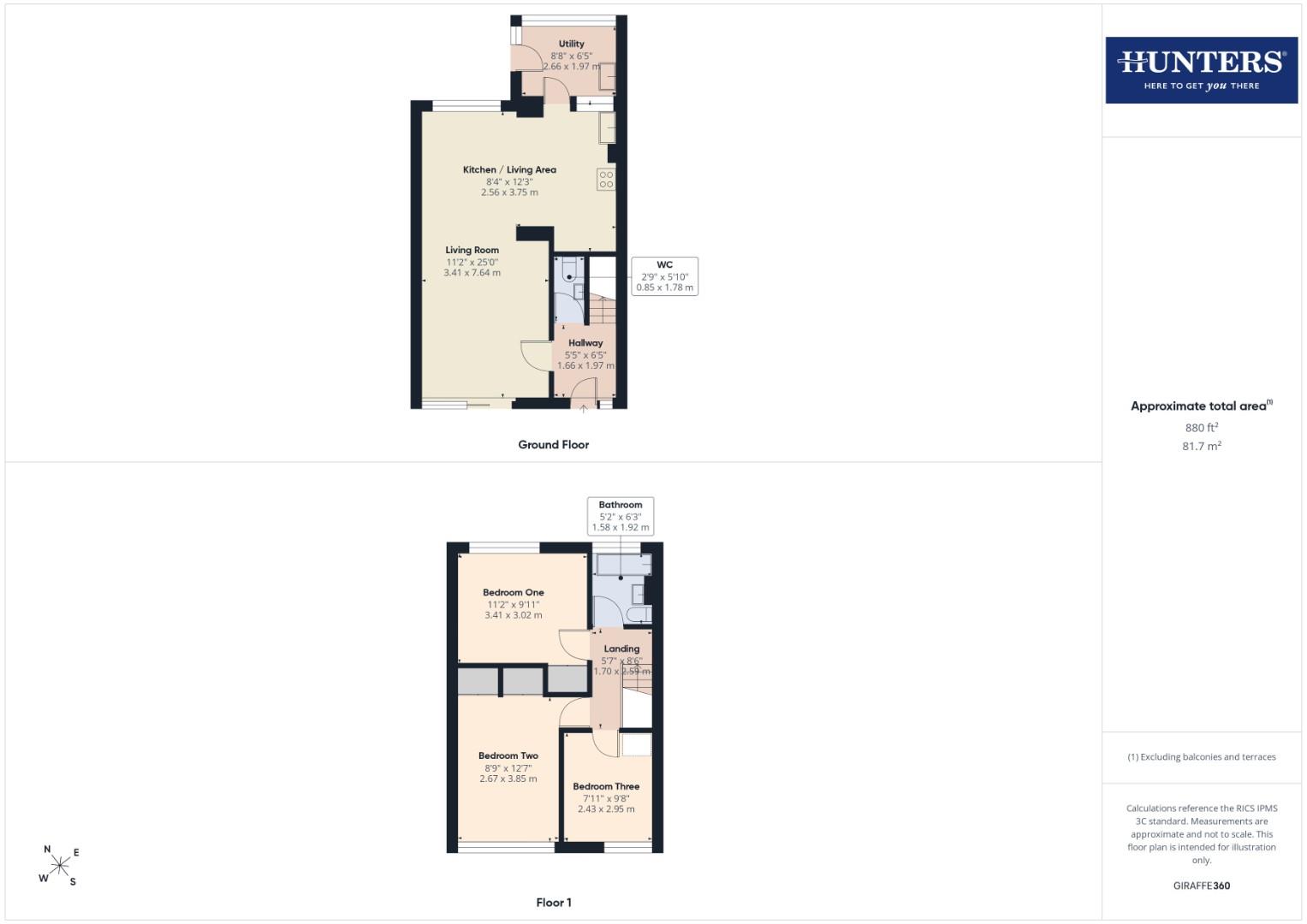12, Rawes Garth, Kendal floorplan