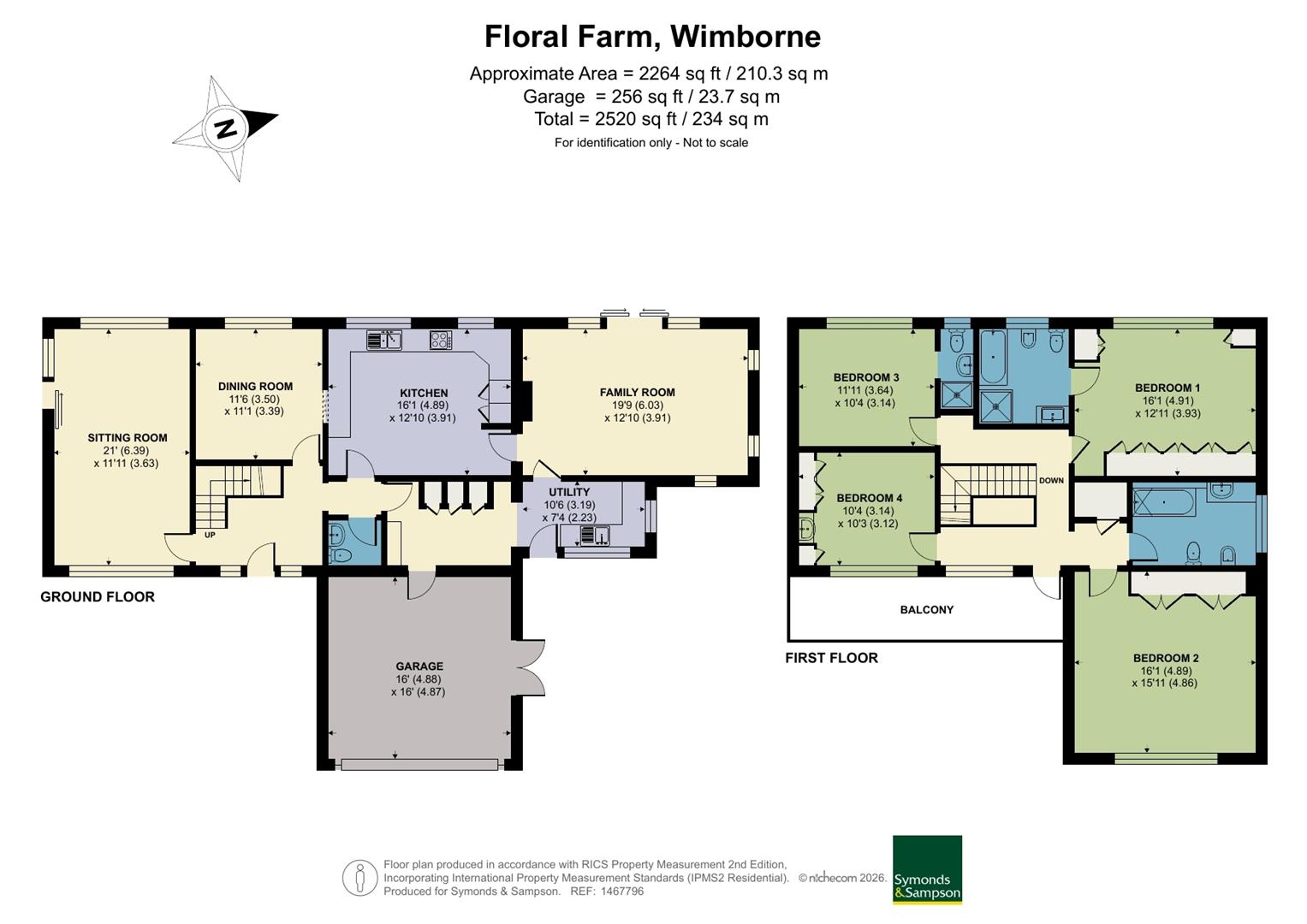24, Floral Farm, Wimborne floorplan