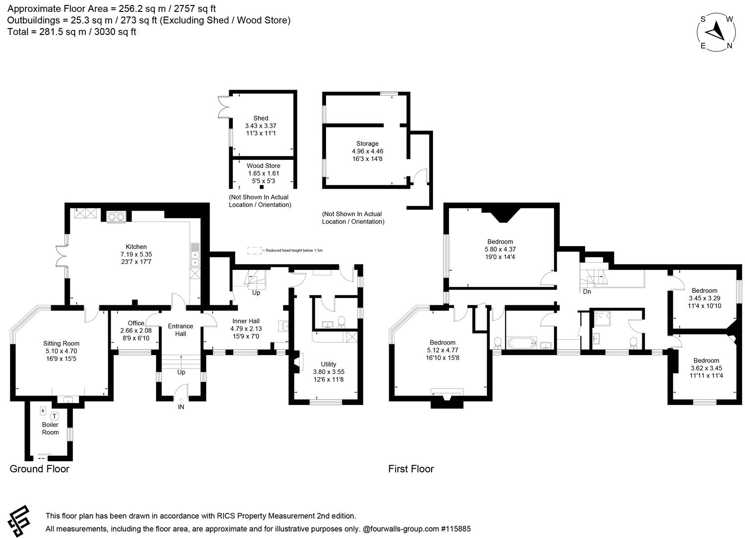 Chithurst Lane, Chithurst floorplan