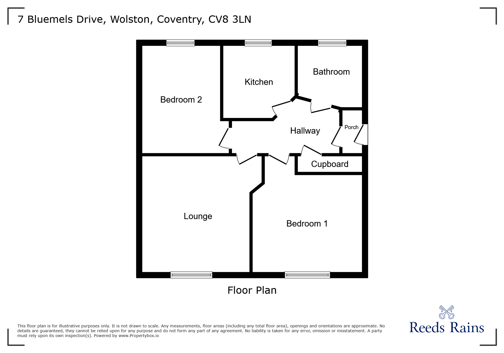 7, Bluemels Drive, Coventry floorplan