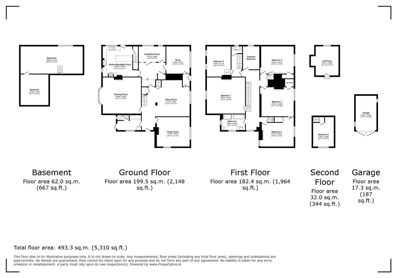South Grove House, South Grove, Horsham floorplan