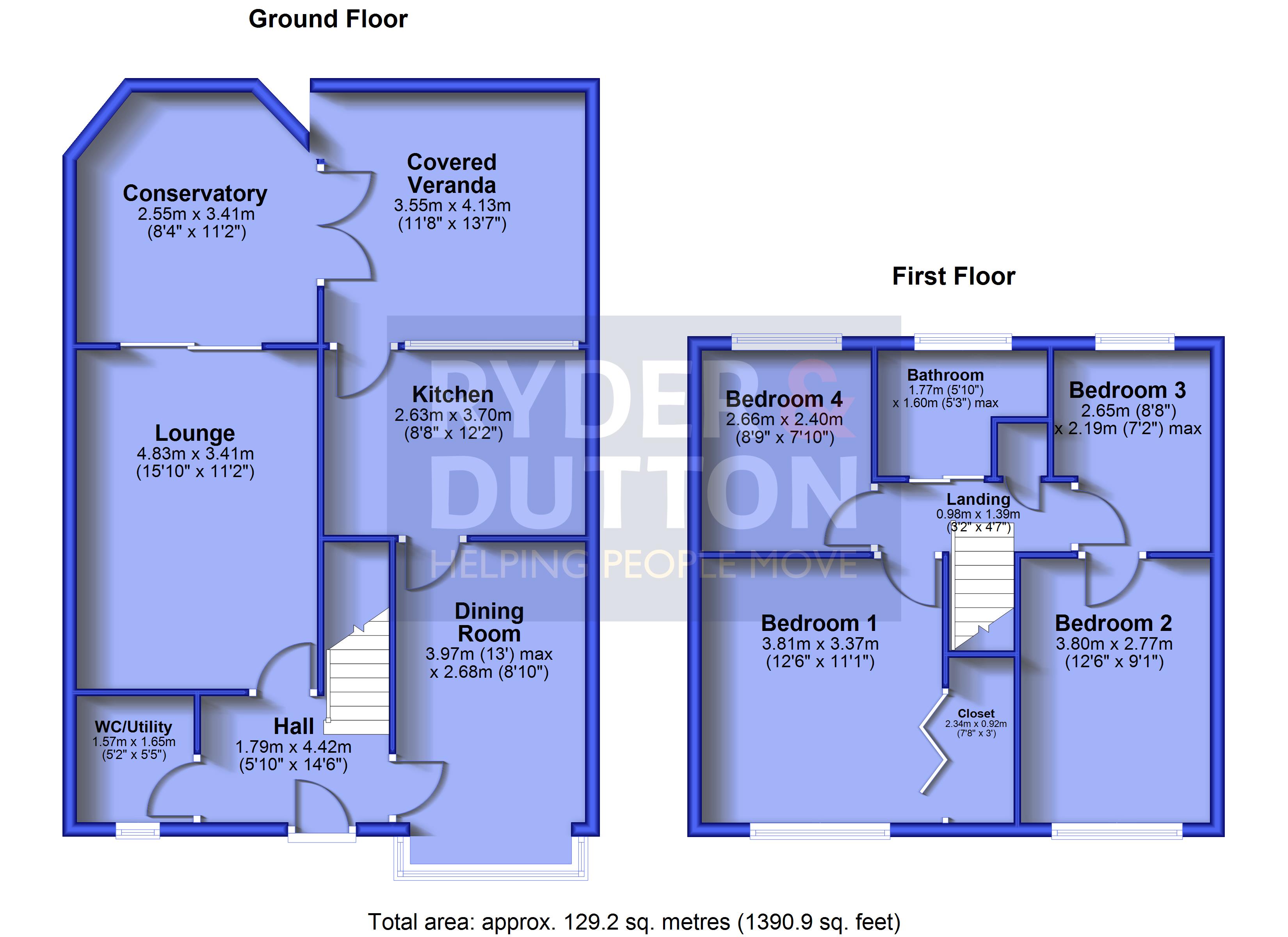 2, Lineholme, Oldham floorplan